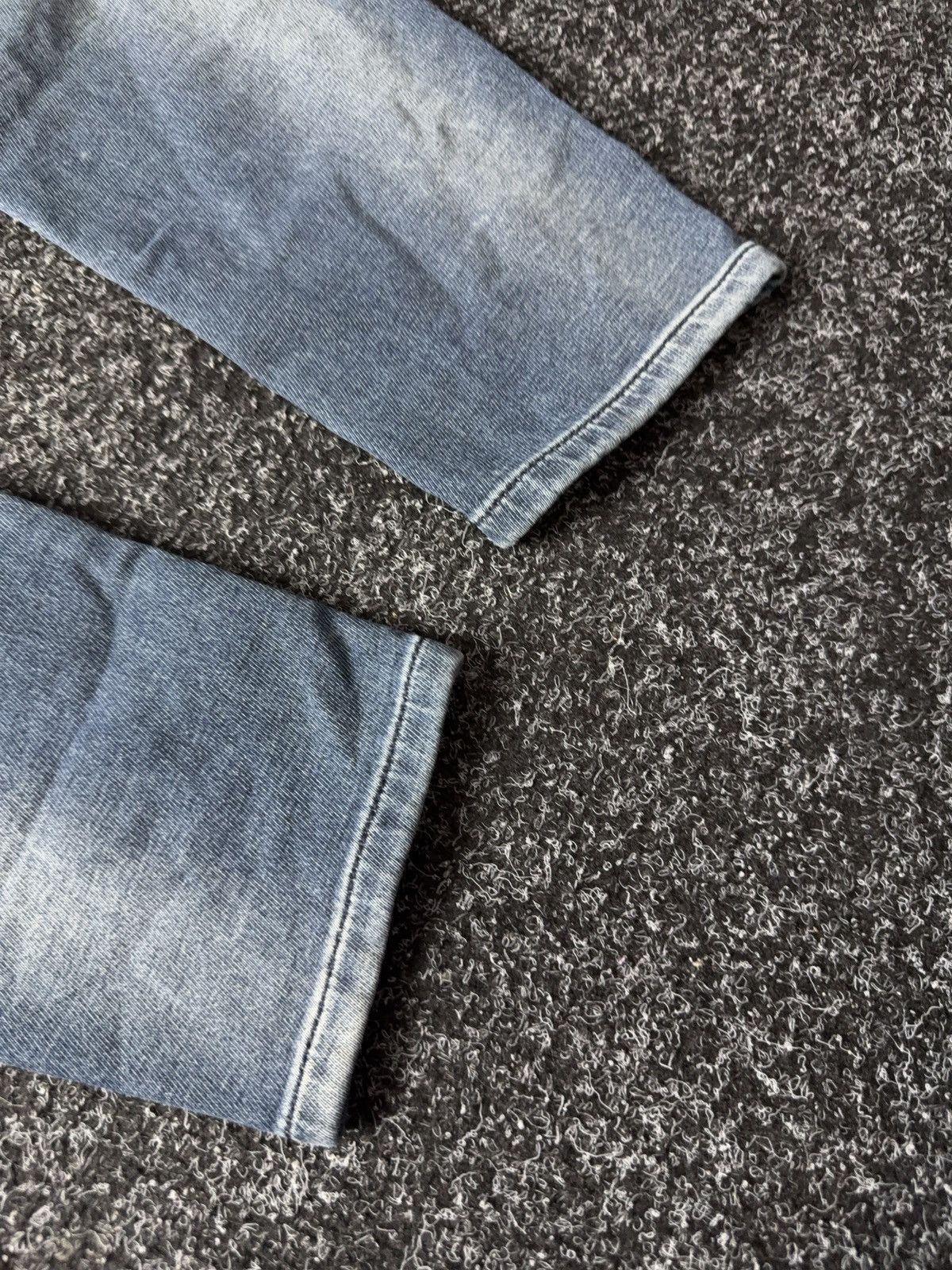 Diesel Designer Luxury Diesel Fayza-Ne Distressed Retro Jeans Y2K Size 25" / US 0 / IT 36 - 3 Thumbnail