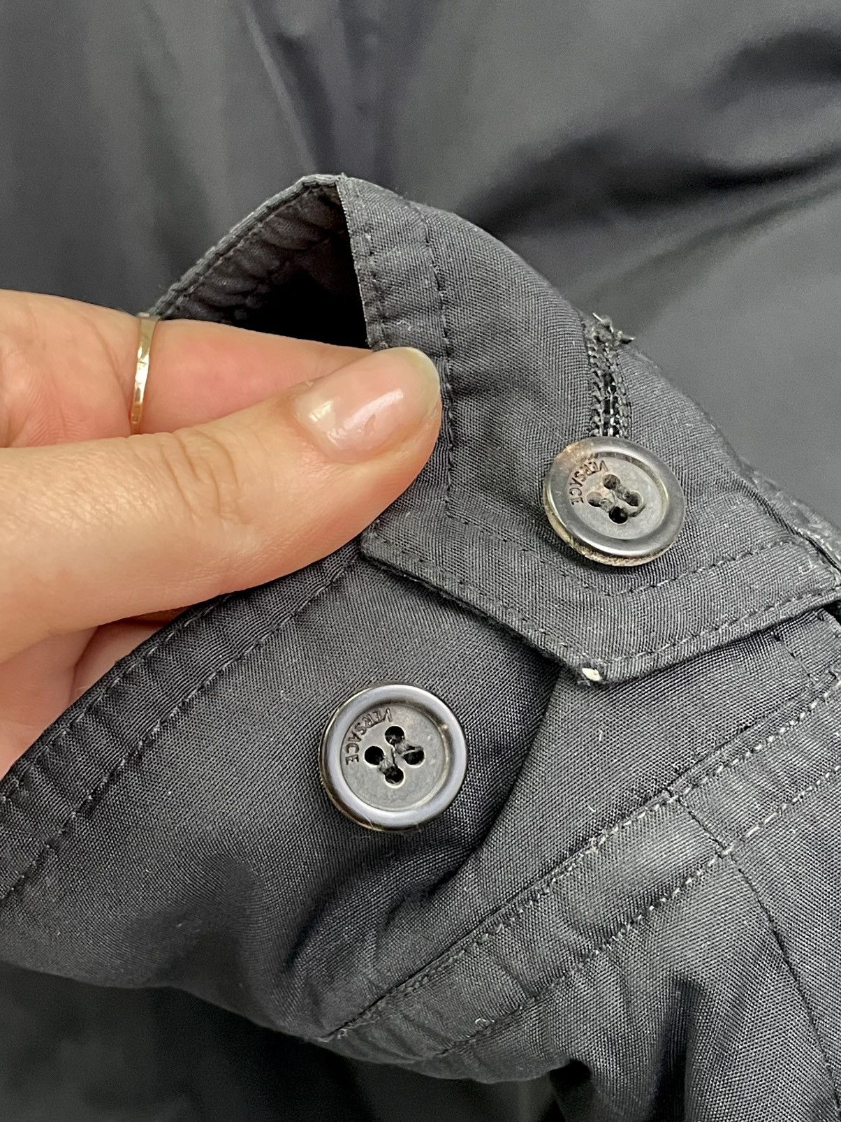 Versace Fur pink Gianni Versace rare bomber jacket classi style hype Size US M / EU 48-50 / 2 - 7 Thumbnail