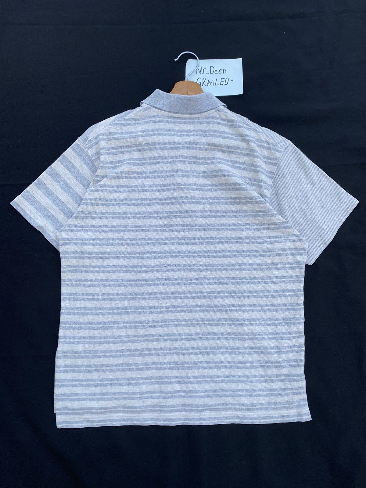 Engineered Garments Rare Uniqlo x Engineered Garments Polo Stripes Tee Size US S / EU 44-46 / 1 - 13 Thumbnail