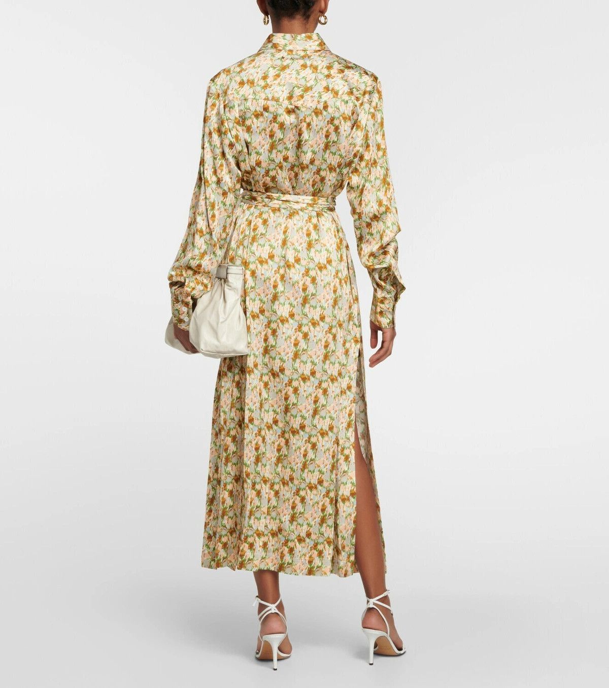 Golden Goose o1y0725 Maxi Dress in Multicolor Size M / US 6-8 / IT 42-44 - 4 Thumbnail