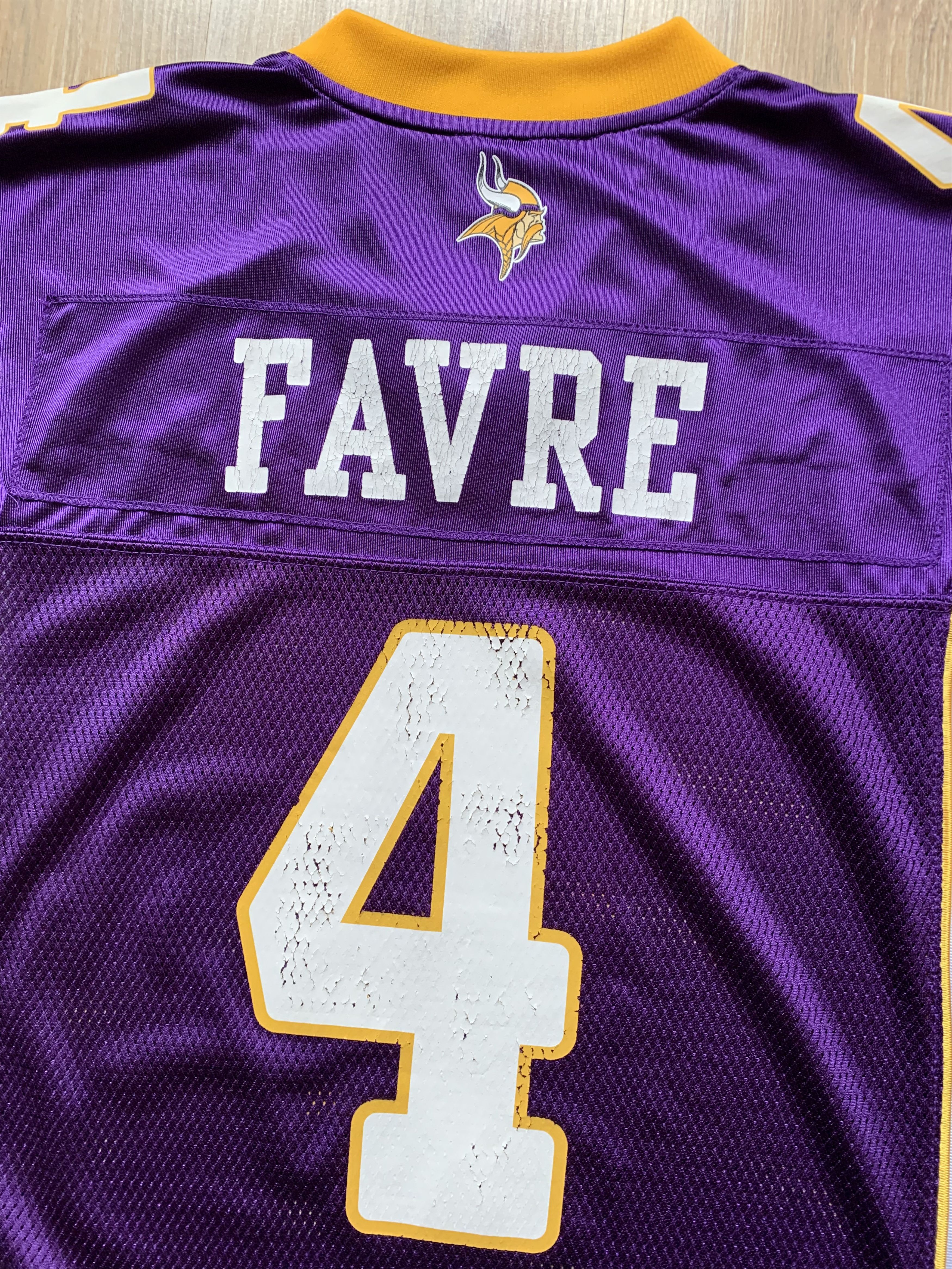 NFL × Reebok × Vintage Reebok NFL Minnesota Vikings Brett Favre #4 Jersey Size US M / EU 48-50 / 2 - 9 Thumbnail