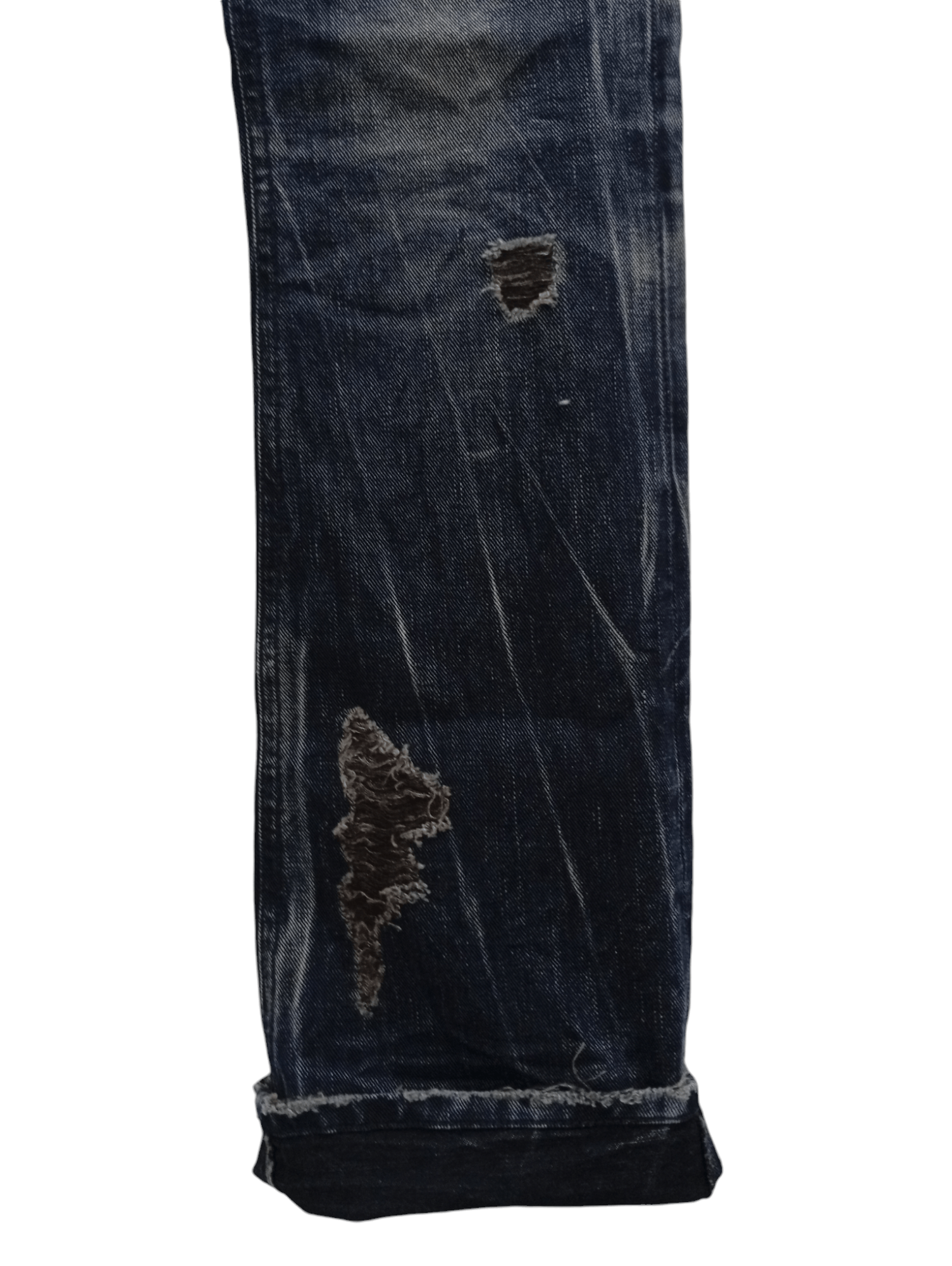 Japanese Brand × Vintage 🔥🔥Midas Patchwork Distressed Jeans Denim Size US 30 / EU 46 - 11 Thumbnail
