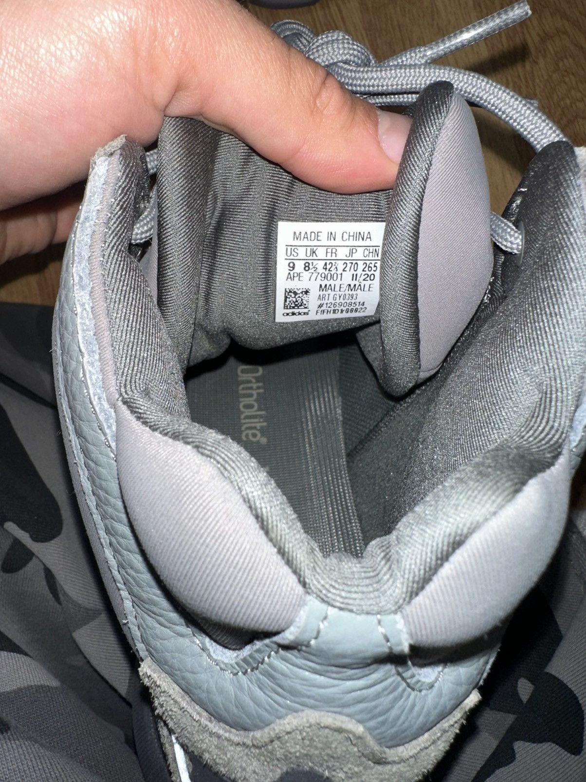 Yeezy Adidas Yeezy 500 High Mist Stone Size US 9 / EU 42 - 11 Thumbnail