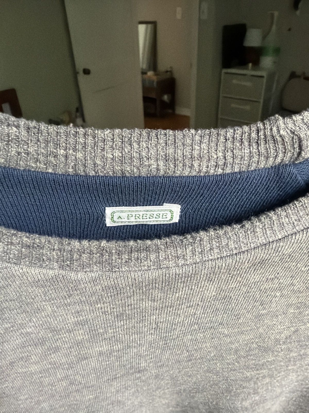 A.PRESSE A.Presse Vintage Reversible Sweatshirt Size US M / EU 48-50 / 2 - 2 Thumbnail