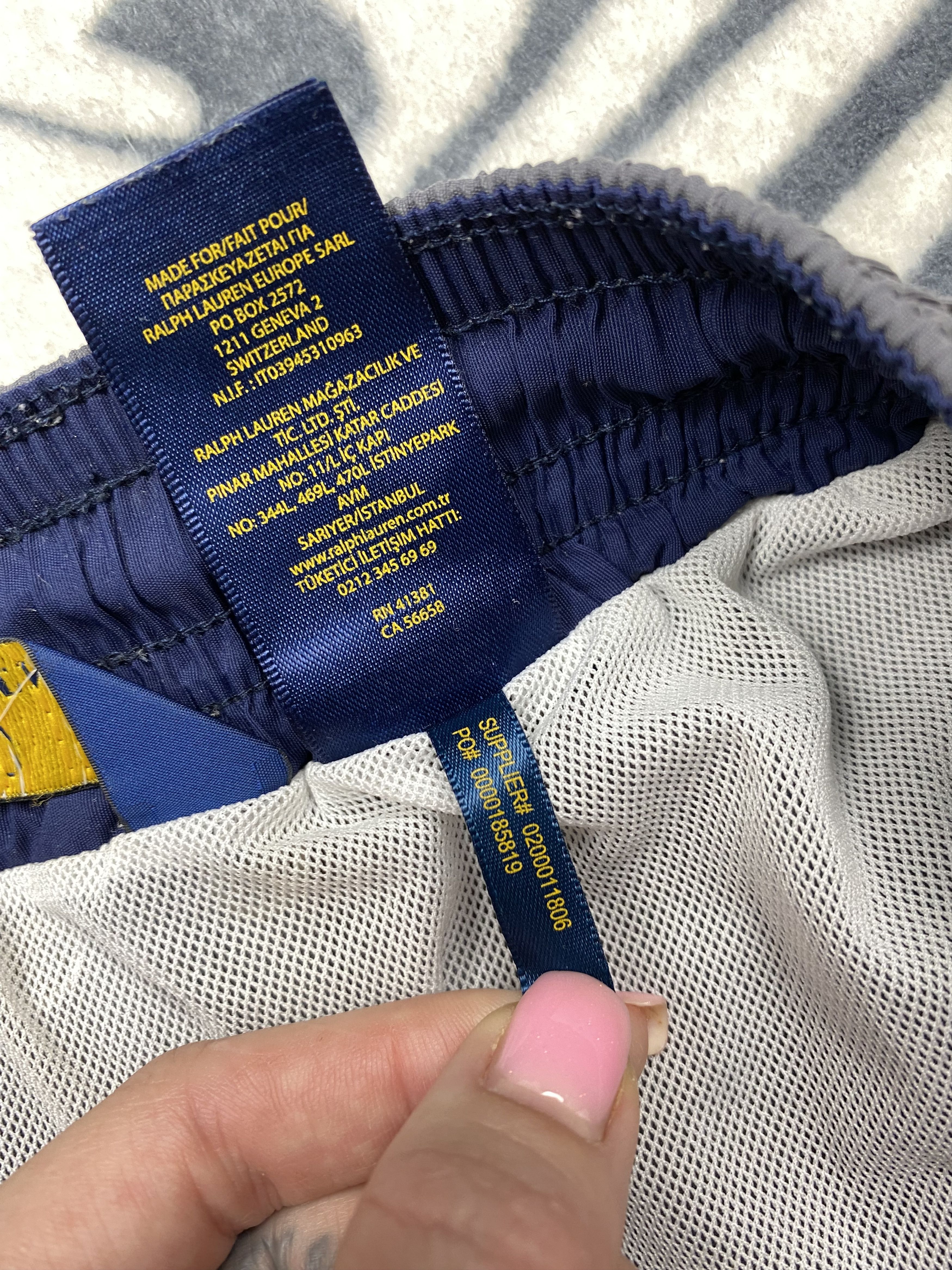 Polo Ralph Lauren Polo Ralph Lauren Mens Nylon Swimming Shorts Y2K Size US 30 / EU 46 - 6 Thumbnail