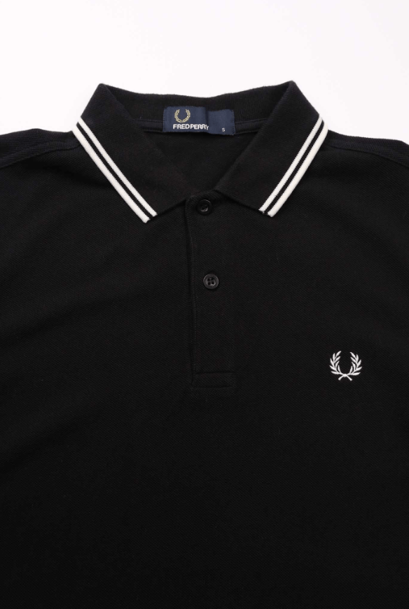 Fred Perry Fred Perry Twin Tipped Polo Shirt Black Classic Logo Size XS Size US XS / EU 42 / 0 - 2 Thumbnail
