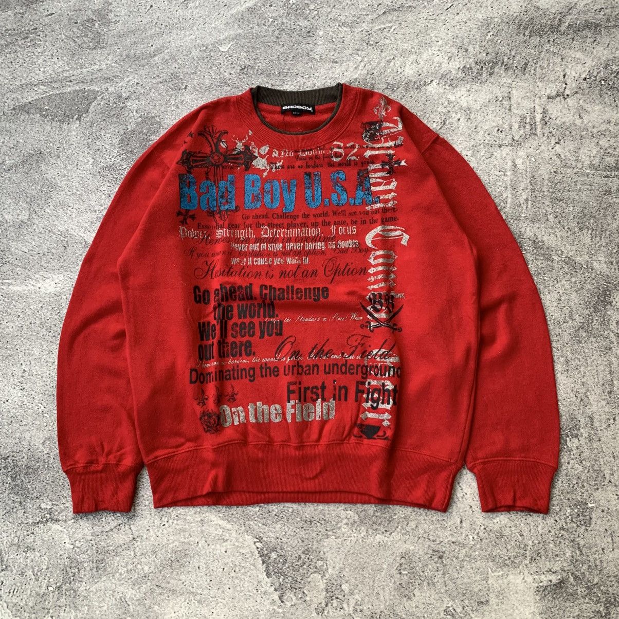 Japanese Brand Badboy-Poem Double Collar Sweatshirt ifsixwasnine lgb style Size US L / EU 52-54 / 3 - 1 Thumbnail