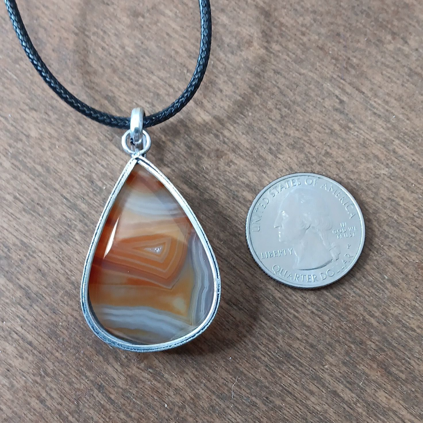 Other Sardonyx gemstone pendant necklace Size ONE SIZE - 2 Thumbnail