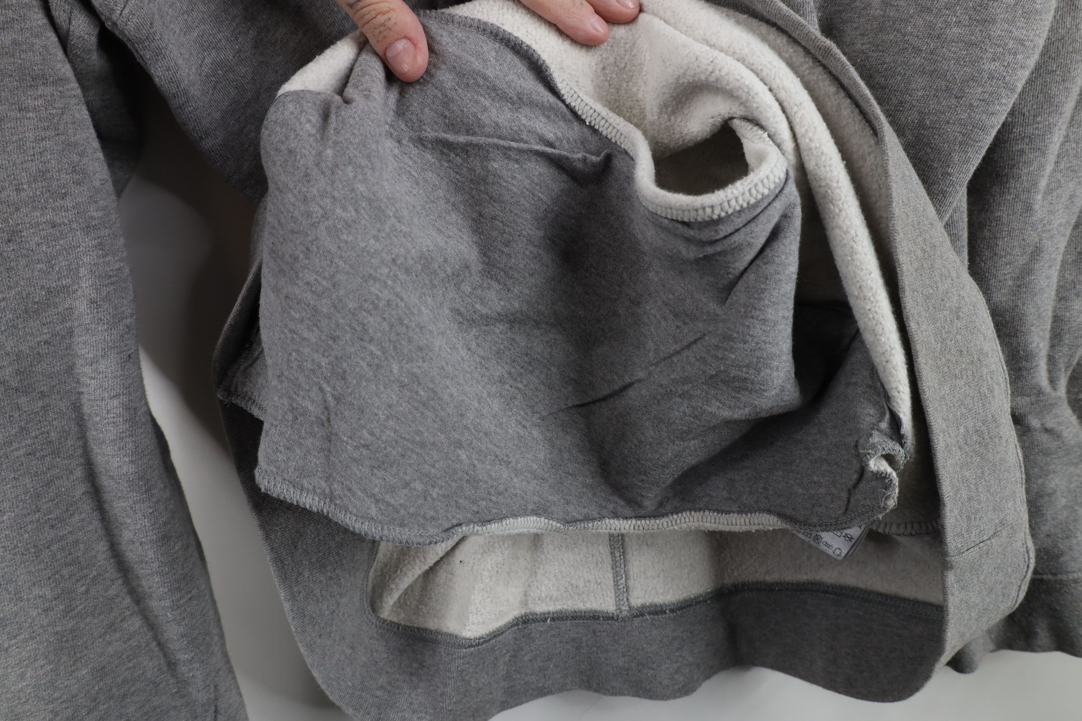 WeSC WESC Embossed Streetwear Hoodie Sweatshirt Heather Gray Size US L / EU 52-54 / 3 - 8 Thumbnail