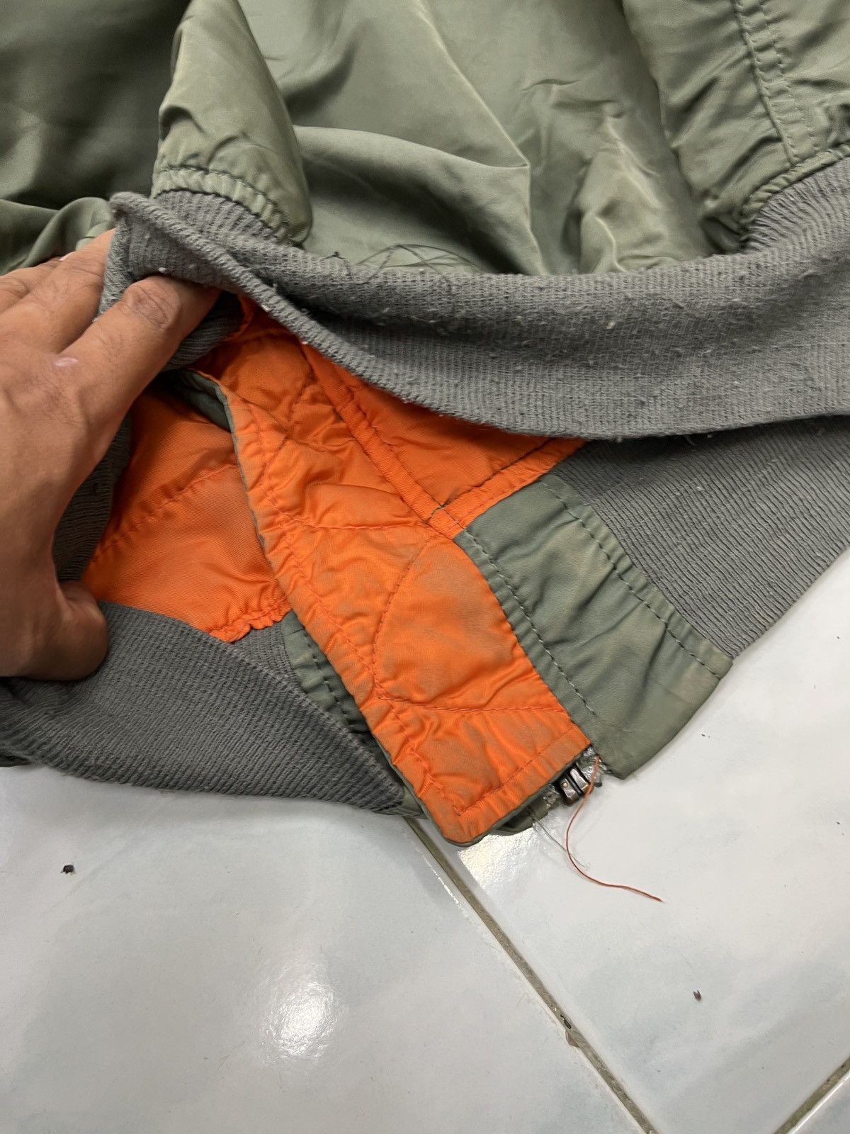 Alpha Industries 🔥🔥🔥STEALS VTG ALPHA INDUSTRIES MA1 FLIGHT JACKET Size US L / EU 52-54 / 3 - 19 Thumbnail