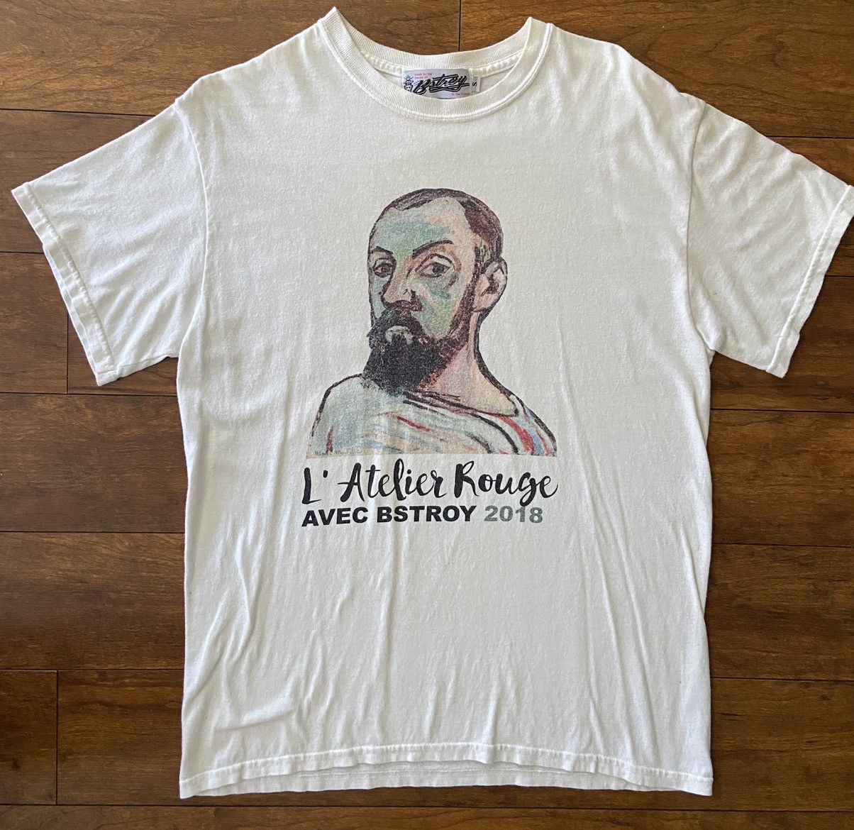(B).Stroy L'Atelier Rouge Avec Bstroy 2018 T-Shirt Size US S / EU 44-46 / 1 - 1 Thumbnail