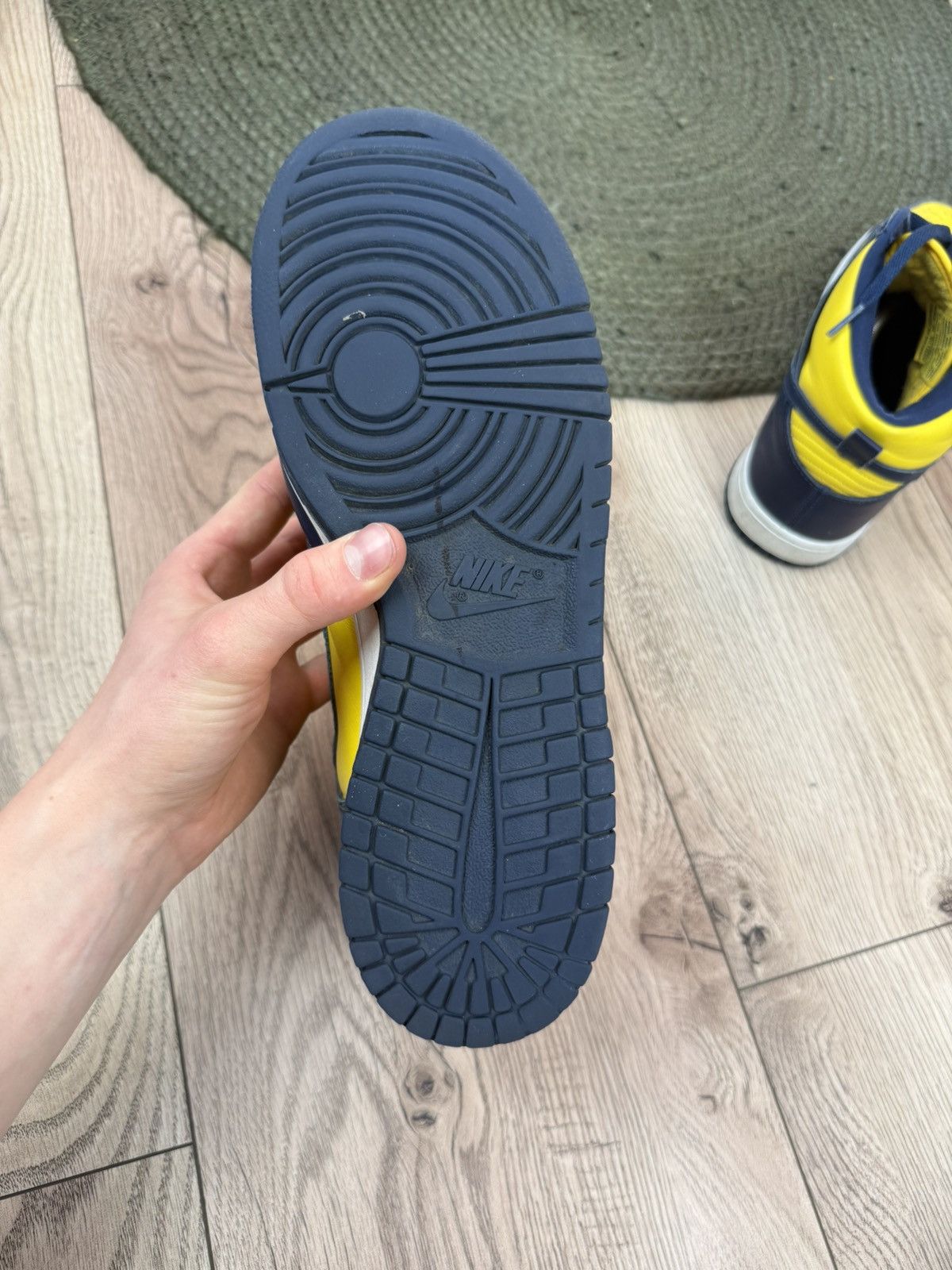 Nike Nike Dunk Michigan Streetwear shoes Size US 11.5 / EU 44-45 - 9 Thumbnail