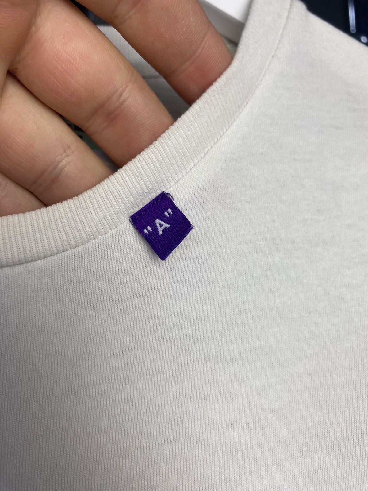 Off-White Off White Medium Spell Out White Tee Virgil Abloh Size US M / EU 48-50 / 2 - 7 Thumbnail