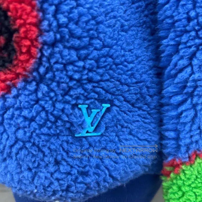 Louis Vuitton Louis Vuitton Yayoi Kusama Co-Branded Blue Printed Teddy J Size US M / EU 48-50 / 2 - 3 Thumbnail