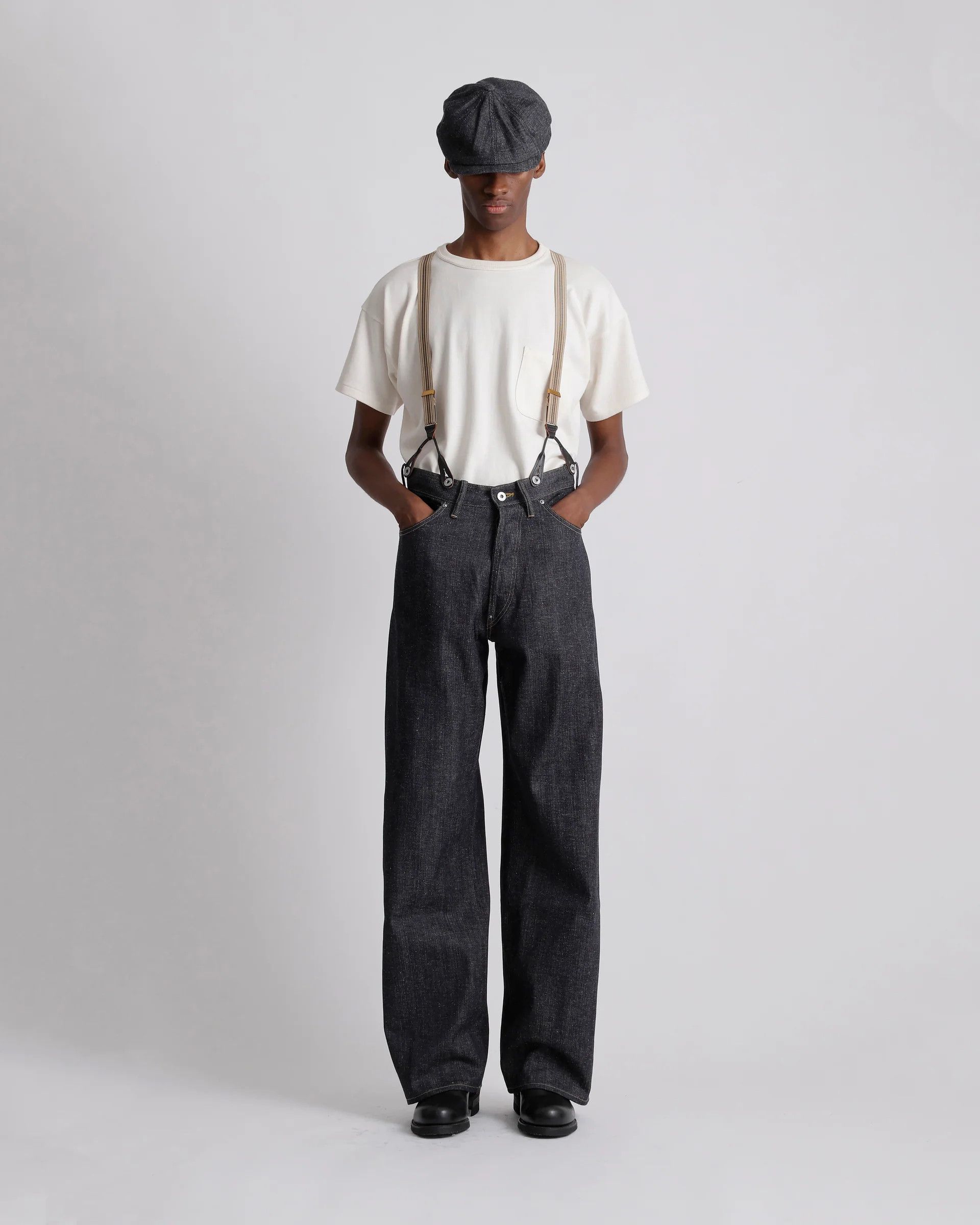 Taiga Takahashi Taiga Takahashi LOT.704 DENIM TROUSERS C.1920'S Size US 36 / EU 52 - 6 Thumbnail