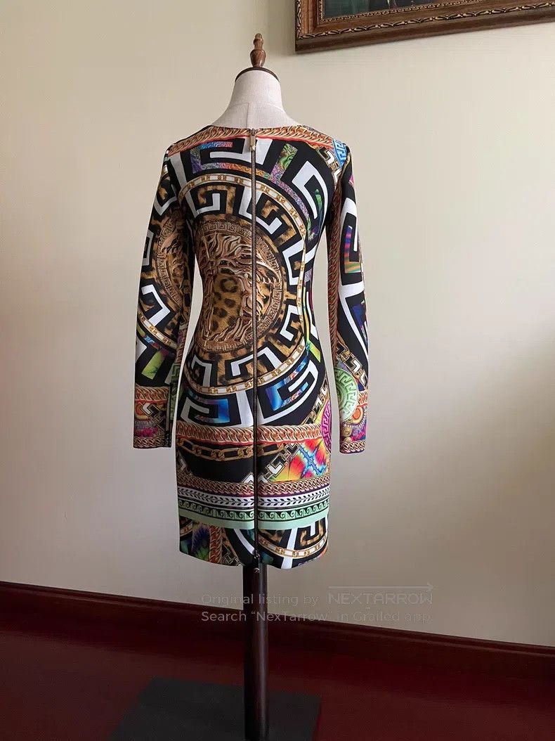 Versace Versace Long-sleeved dress Size XS / US 0-2 / IT 36-38 - 2 Thumbnail
