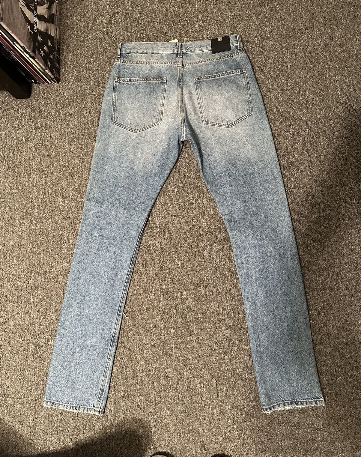 Alyx SS19 Alyx Thorn Slash Distressed Denim | Grailed 1017 Alyx 