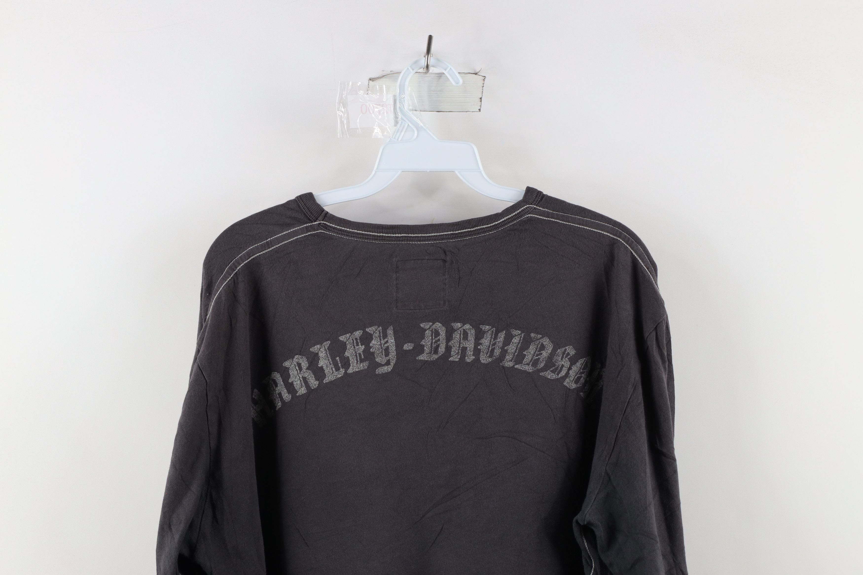 Harley Davidson Vintage Y2K Harley Davidson x Trunk LTD Skull T-Shirt Size US M / EU 48-50 / 2 - 11 Thumbnail