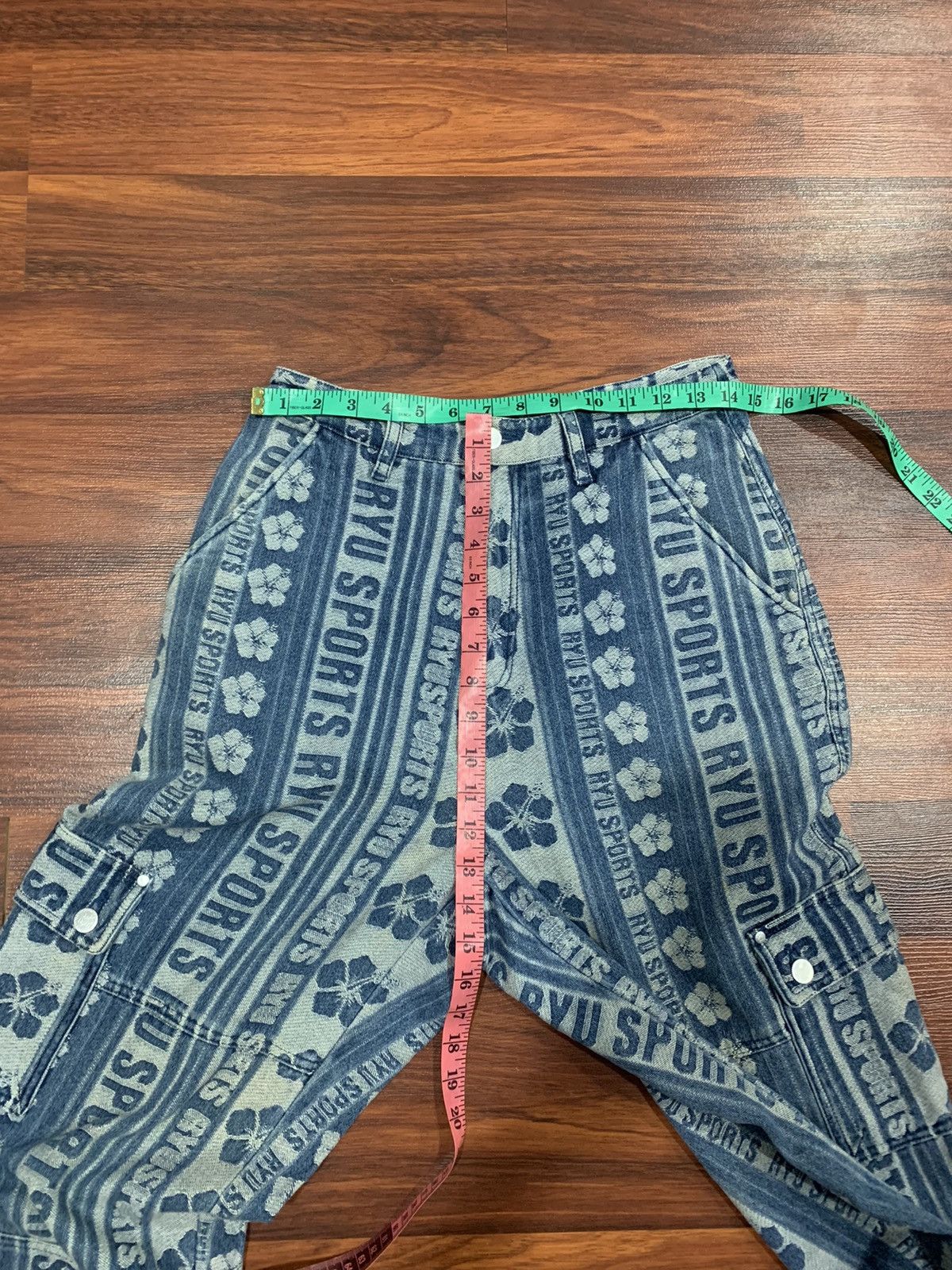 If Six Was Nine Ryu Sports Fullprint Cargo Pants Size US 28 / EU 44 - 4 Thumbnail