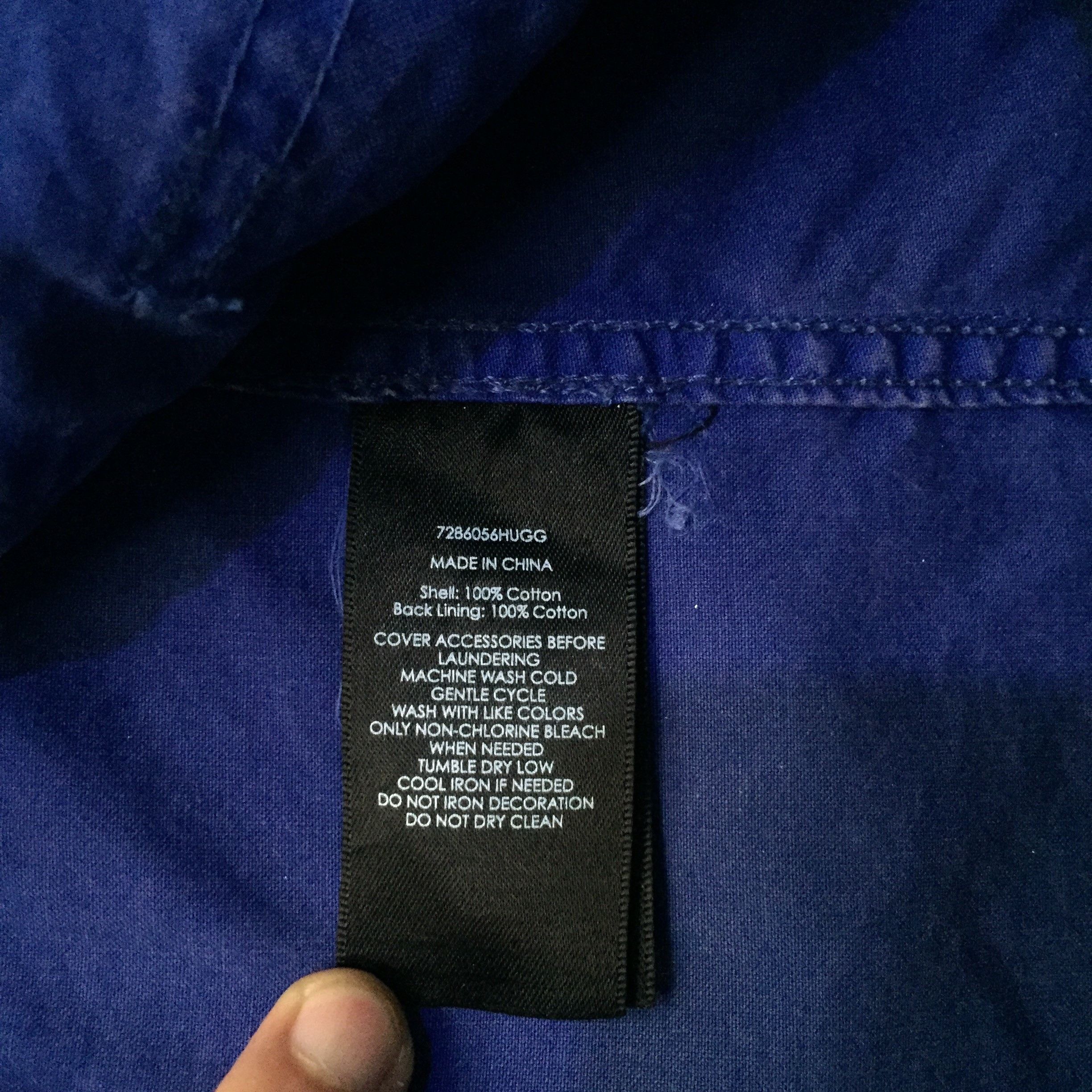 Polo Ralph Lauren Polo RL M65 Washed Blue Slang Multipocket Jacket M-L Size US M / EU 48-50 / 2 - 9 Thumbnail