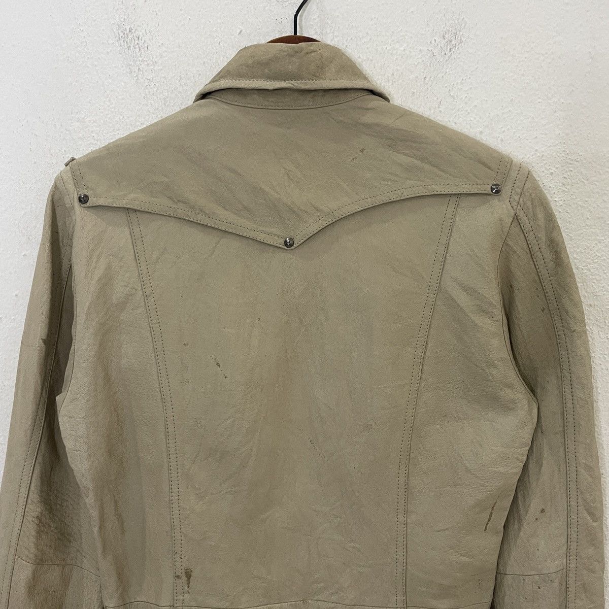 Schlussel Vintage Schlussel Leather Jacket Size M / US 6-8 / IT 42-44 - 10 Thumbnail