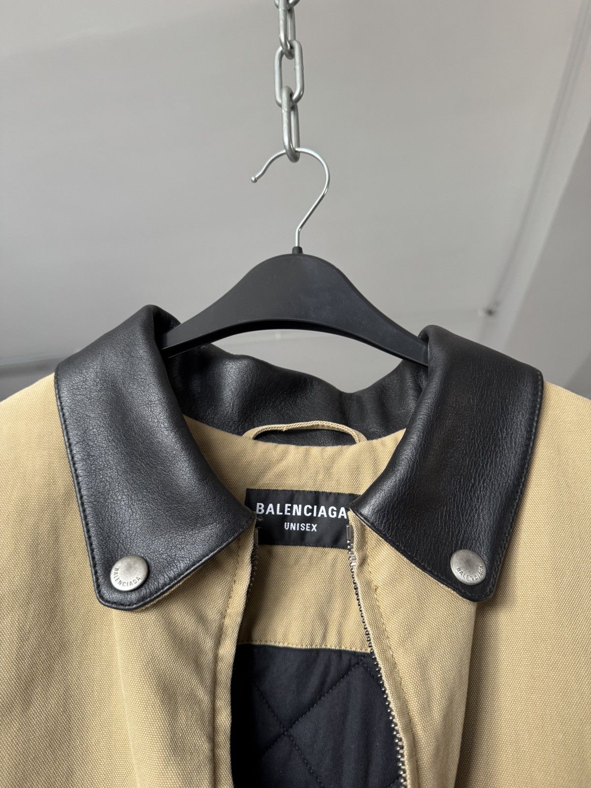 Balenciaga Balenciaga Detroit Canvas Jacket Size US S / EU 44-46 / 1 - 12 Thumbnail