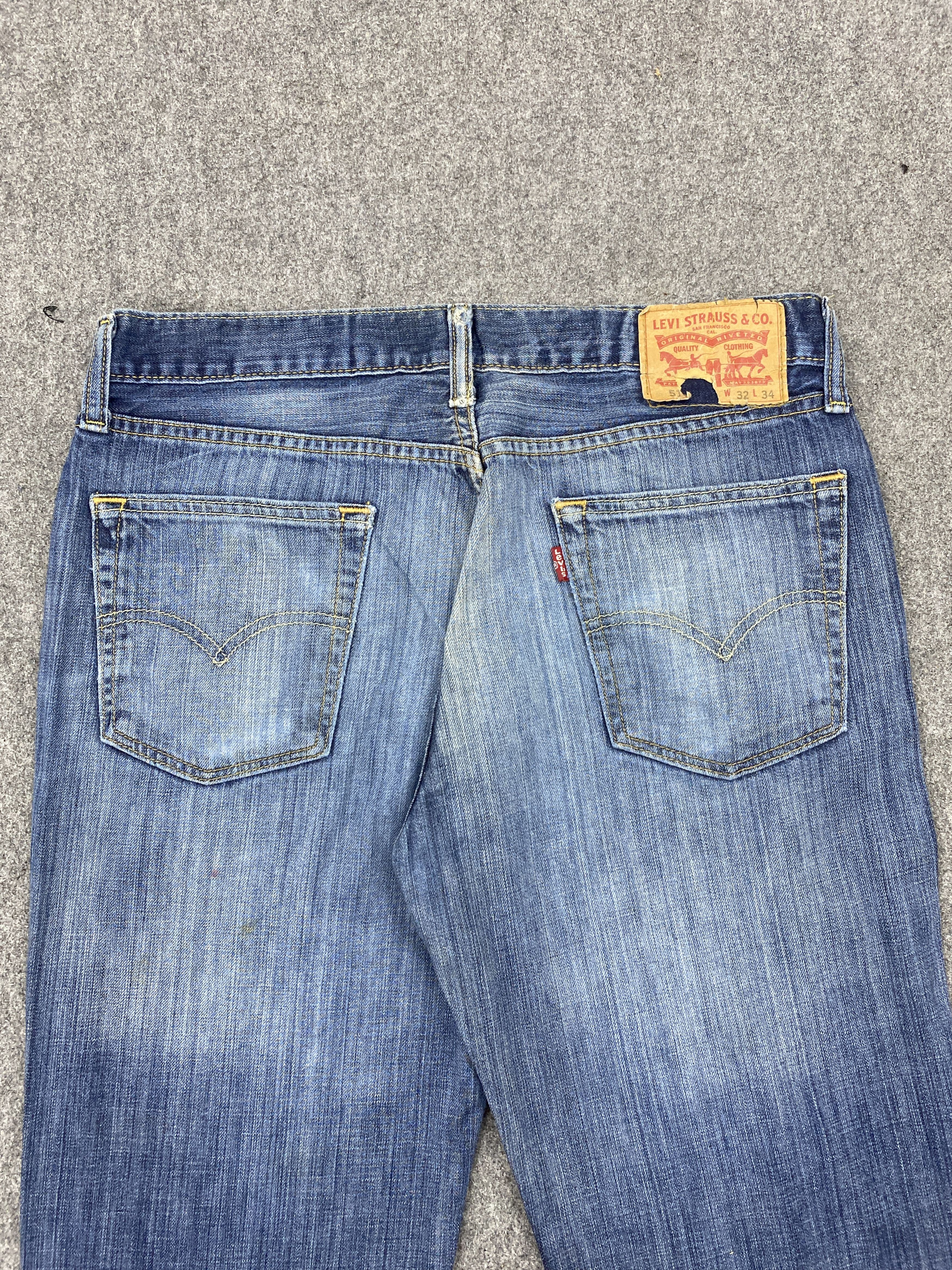 Levi's Vintage Levis 505 Faded Blue Denim Jeans DP2336 Size US 31 - 4 Thumbnail
