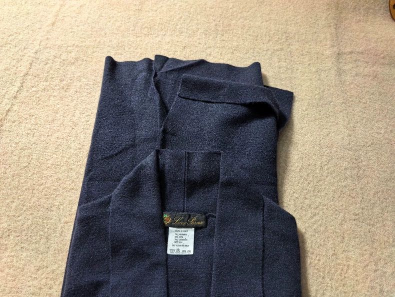 Loro Piana LORO PIANA Silk velvet cardigan Size M / US 6-8 / IT 42-44 - 5 Thumbnail