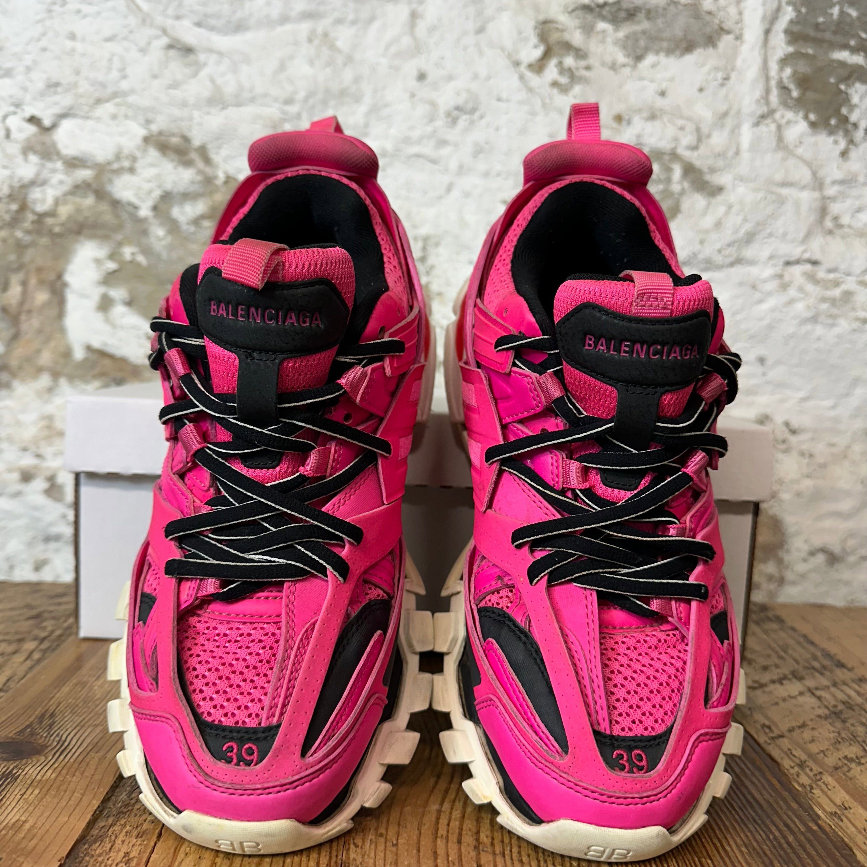 Balenciaga Balenciaga Track Runner Pink Black White Sneaker Sz 6.5 (39) Size US 6.5 / EU 39-40 - 3 Thumbnail