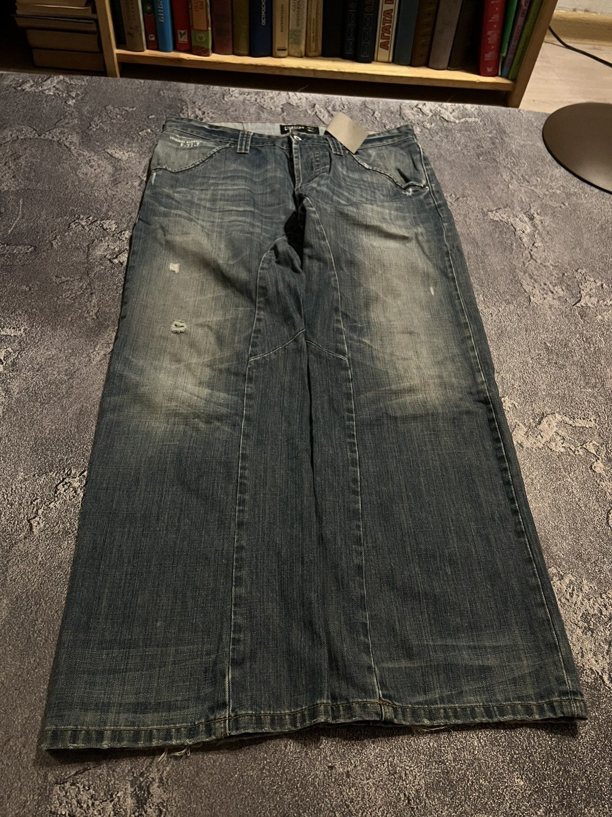 Vintage ARCHIVE Baggy Y2K Jeans / Underground Number Nine