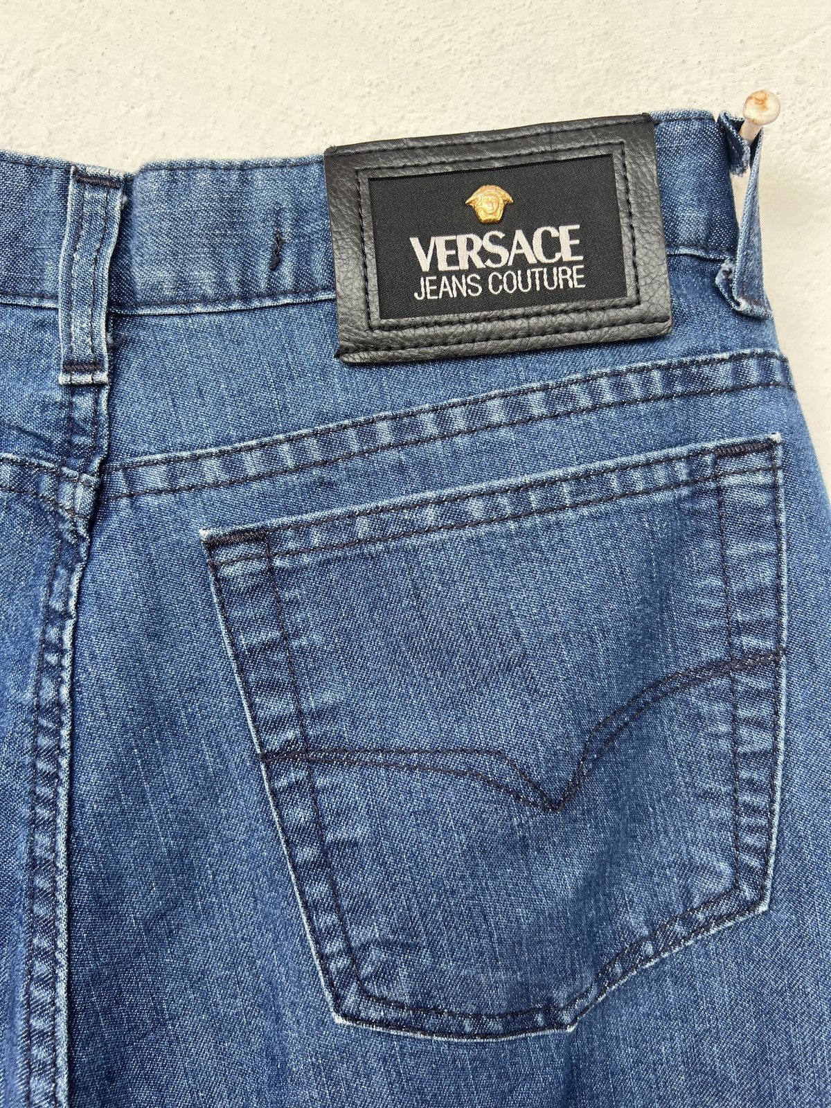Versace Jeans Couture Versace Jeans Couture italy Blue Denim W28 new Size 30" / US 8 / IT 44 - 3 Thumbnail