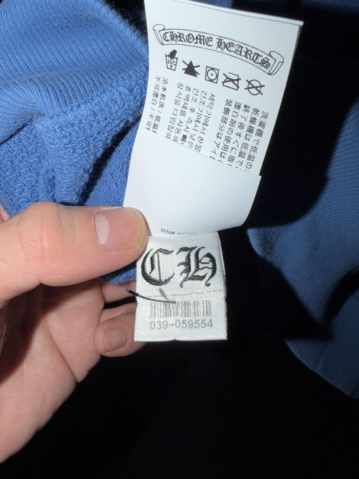 Chrome Hearts Chrome Hearts "Blind Spot" Felt Cross Sweater Size M / US 6-8 / IT 42-44 - 6 Thumbnail