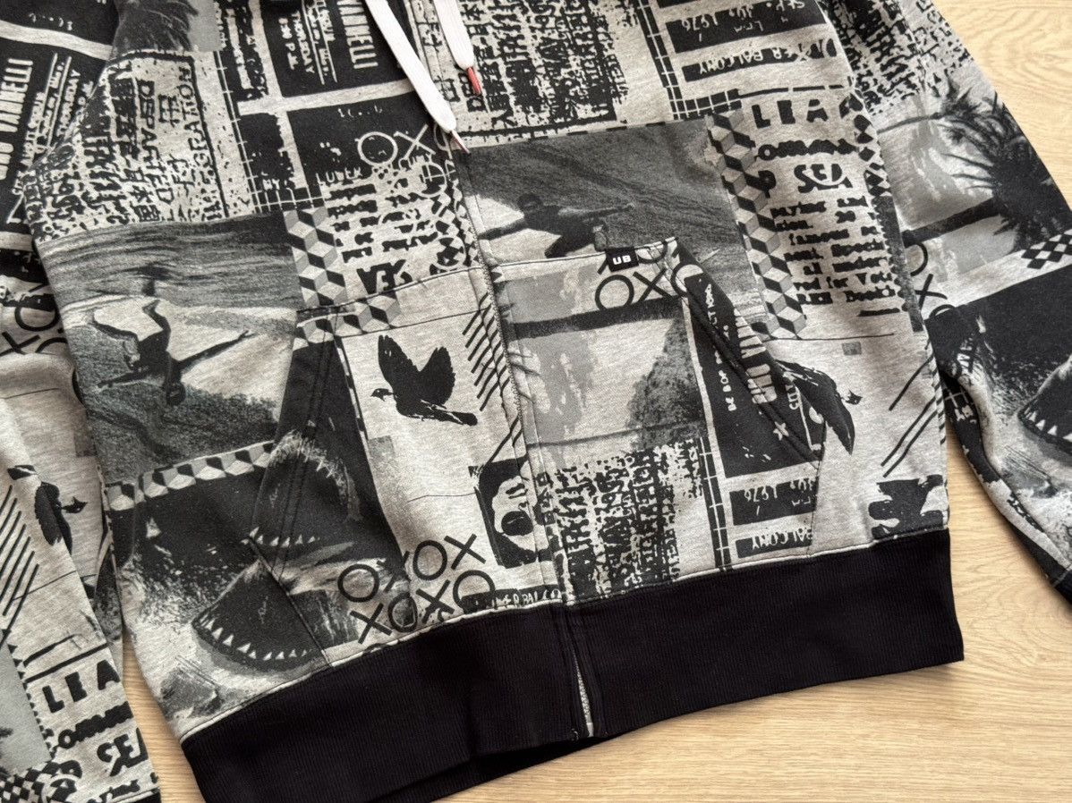 UNIONBAY Vintage 00s Unionbay y2k All Over Print Rap Hip-Hop Full Zip Size US M / EU 48-50 / 2 - 3 Thumbnail