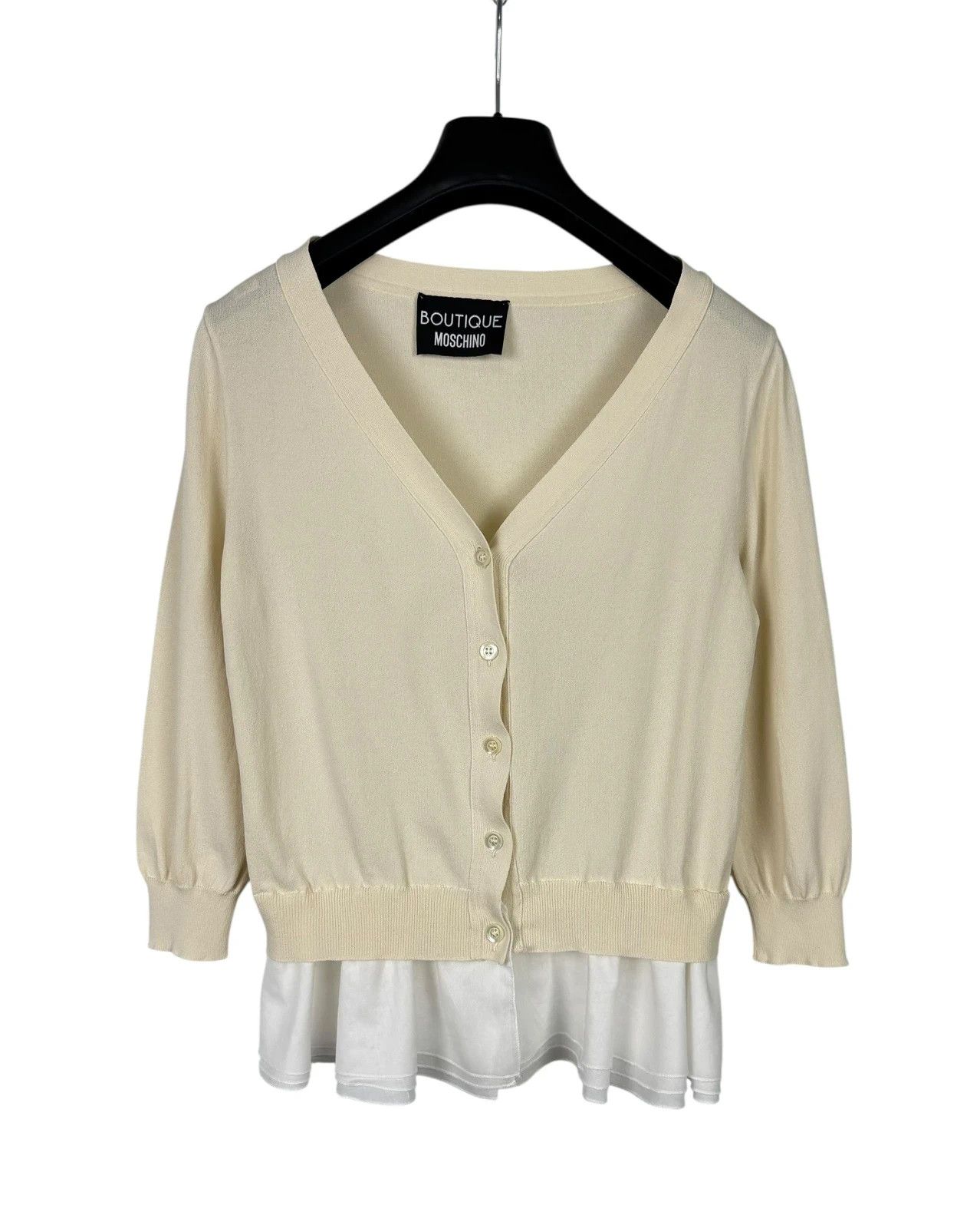 Boutique Moschino Moschino Boutique Cardigan Basque Rayon size IT42 GB10 Size M / US 6-8 / IT 42-44 - 8 Thumbnail