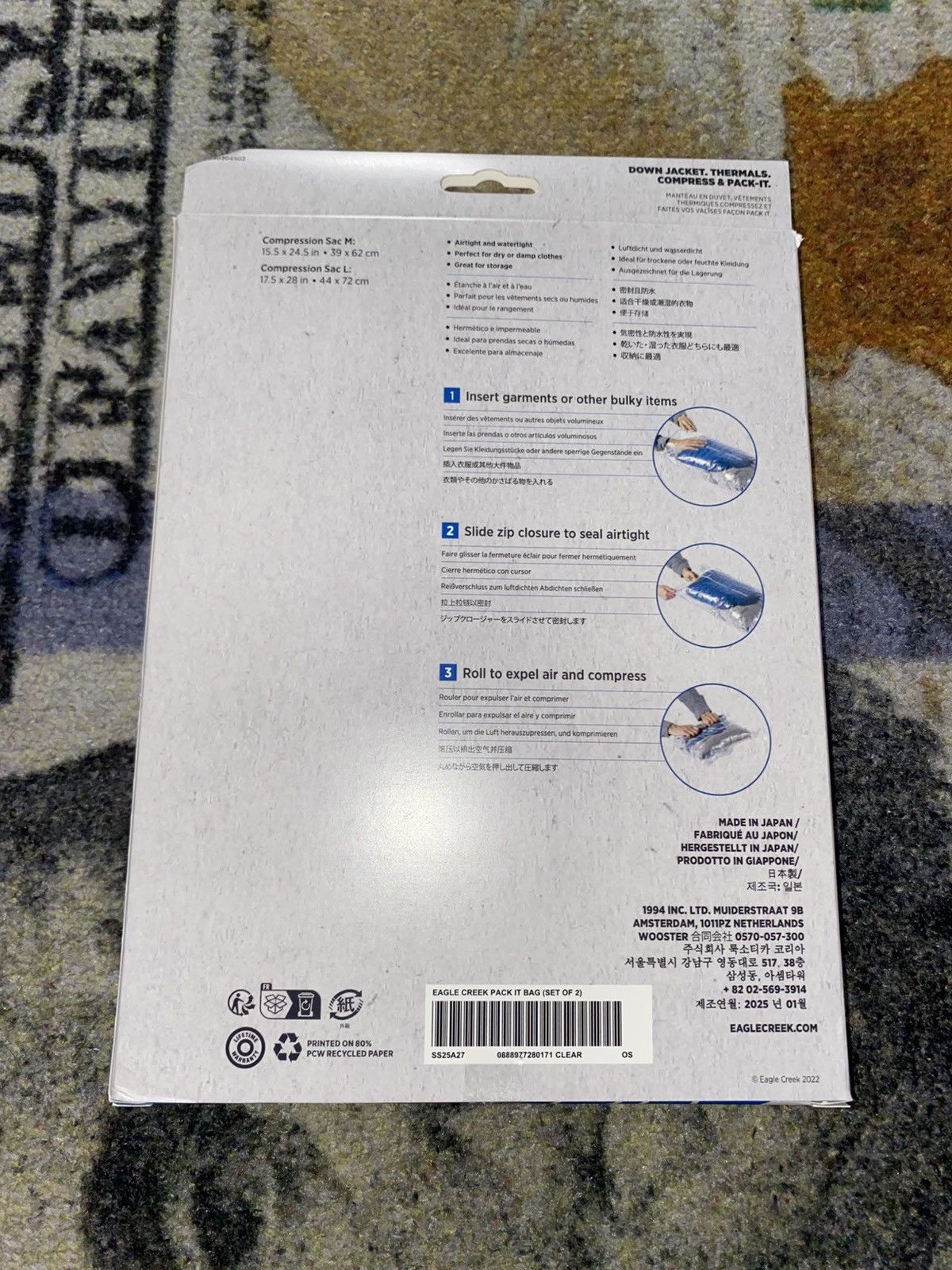 Supreme Supreme Eagle Creek Pack-It Compression Bags (Set of 2) Size ONE SIZE - 4 Thumbnail