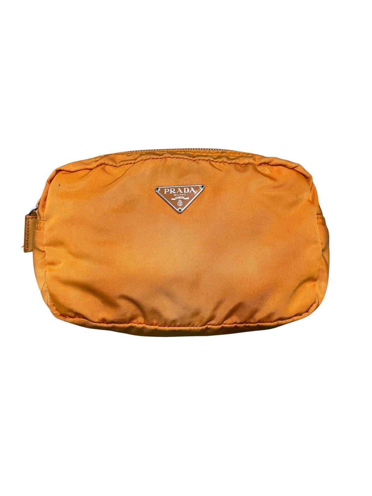 Prada Authentic Prada Nylon Mini Pouch / Makeup Size ONE SIZE - 1 Thumbnail