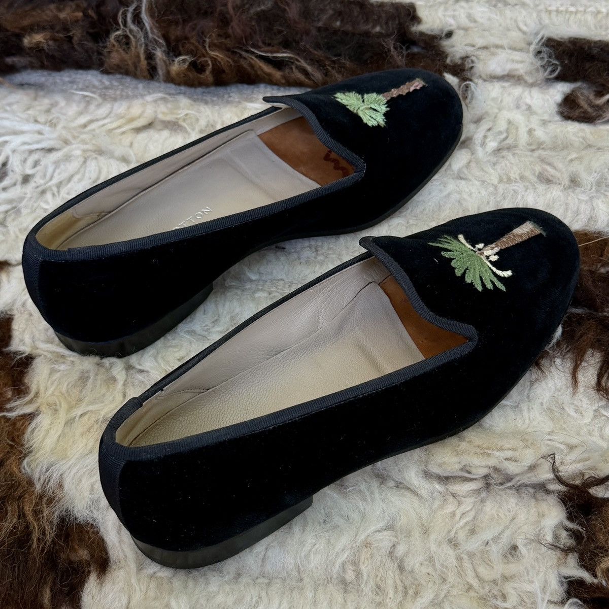 Stubbs & Wootton Stubbs & Wootton Formal Palm Beach Emblem Slip Ons Size US 8 / EU 41 - 4 Thumbnail