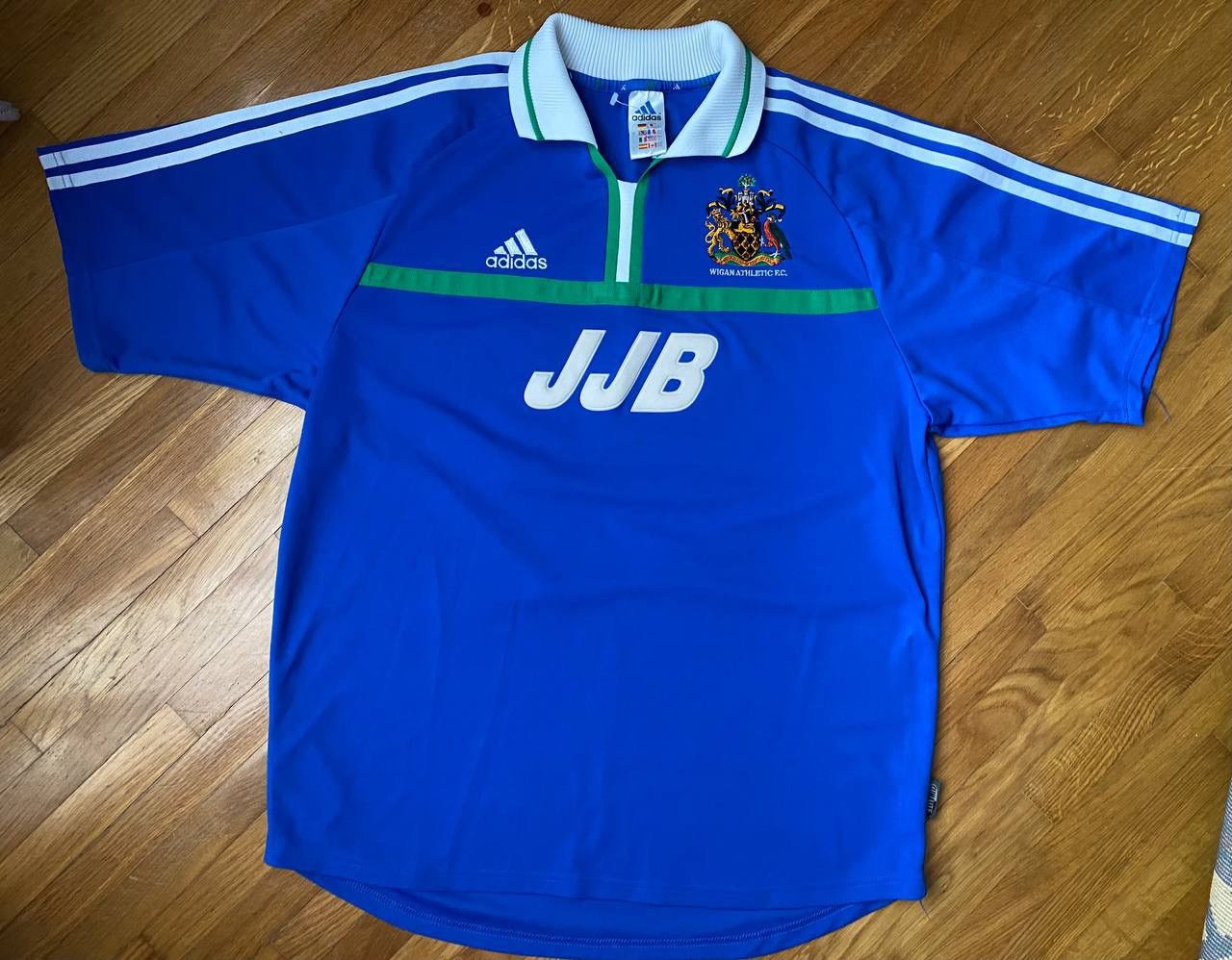 Adidas Adidas Wigan Athletic FC soccer jersey tee Size US XL / EU 56 / 4 - 1 Thumbnail
