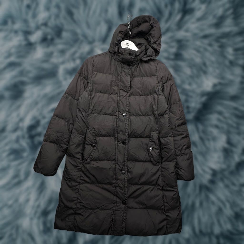 J.Crew J.CREW Parka Jacket Women Small Hooded Black Down Insulated Puffer Long Coat Coat (Jacket/Coat) - XS? Size S / US 4 / IT 40 - 1 Thumbnail
