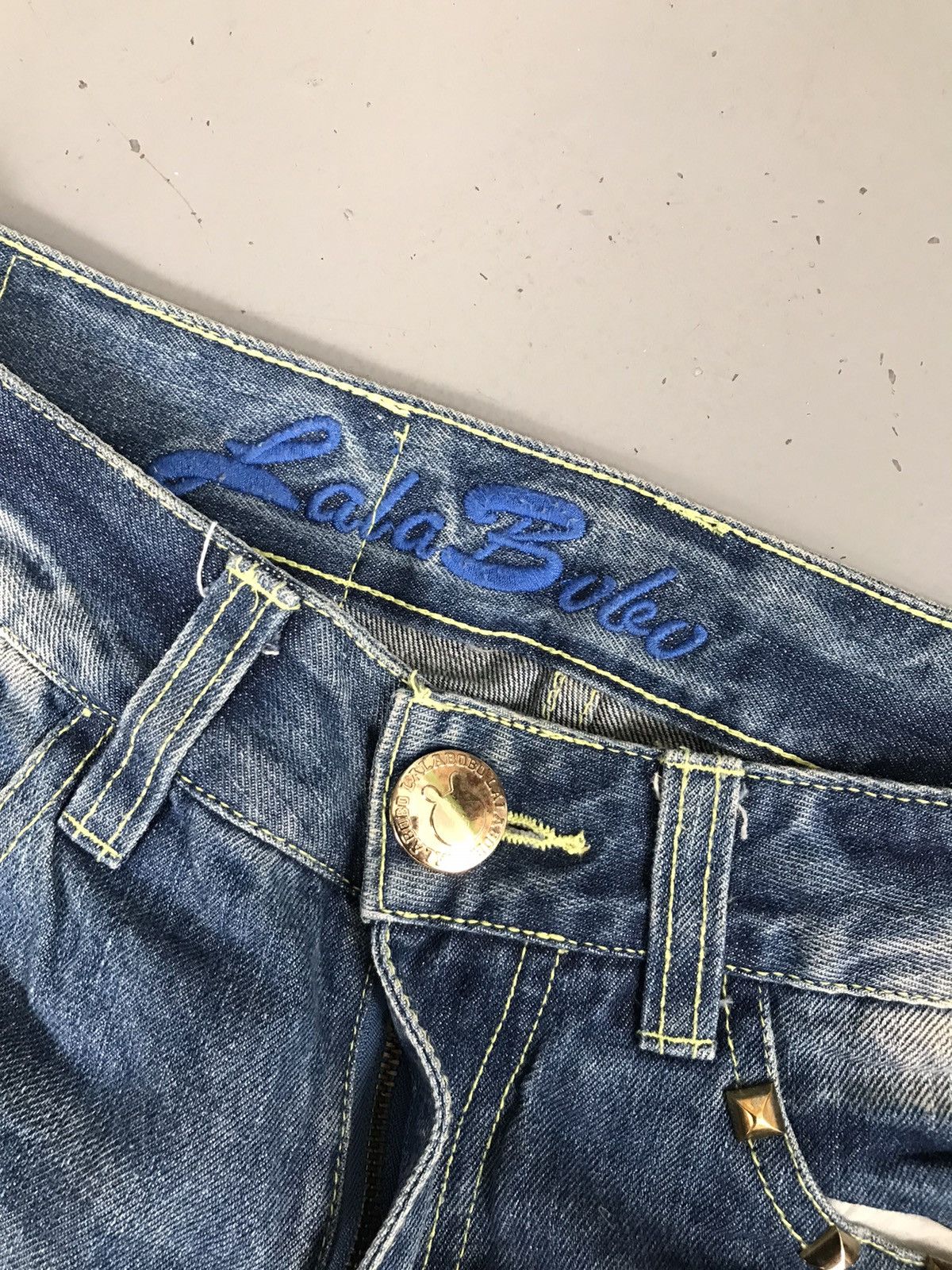 Vintage Vintage lalabobo multiple patch work denim Size US 30 / EU 46 - 6 Thumbnail