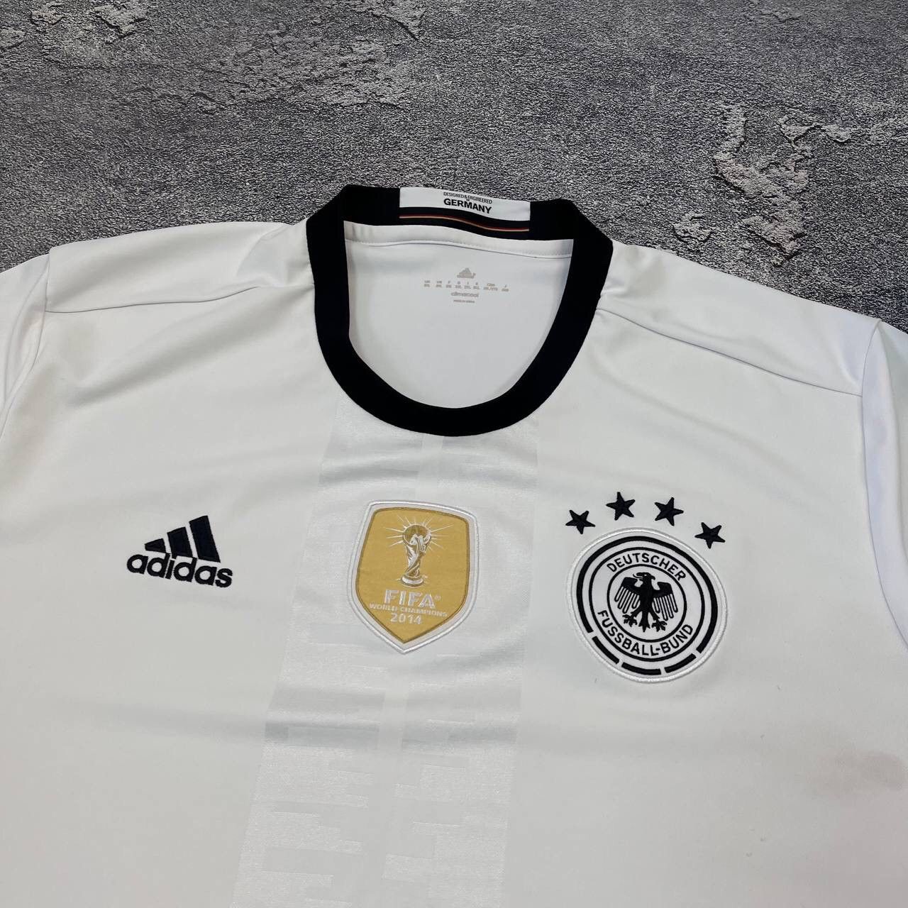 Adidas Vintage Adidas Germany Bundesteam Home 2015/2016 Football Size US XXL / EU 58 / 5 - 15 Thumbnail