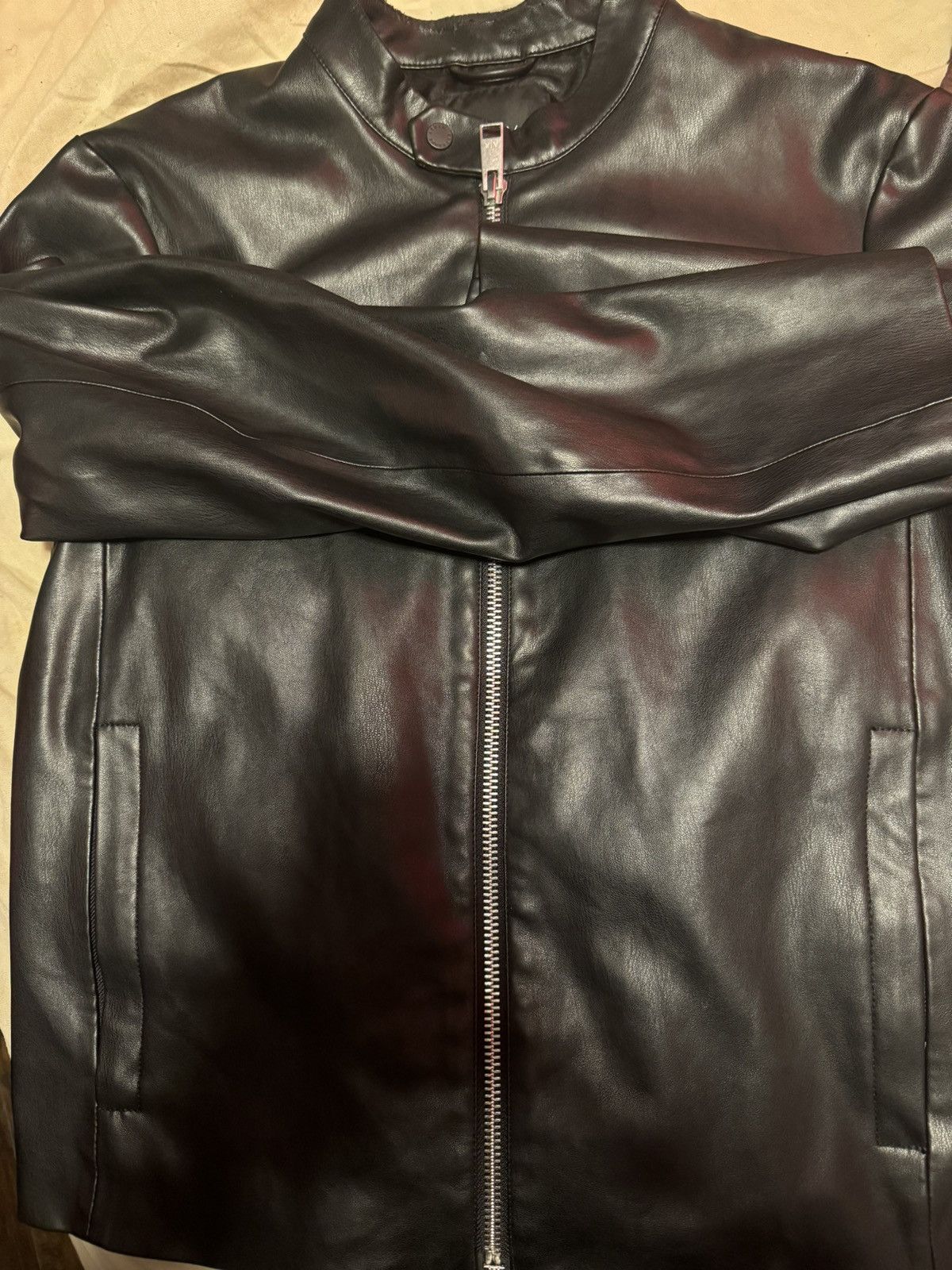 Armani Armani leather jacket Size US L / EU 52-54 / 3 - 1 Thumbnail
