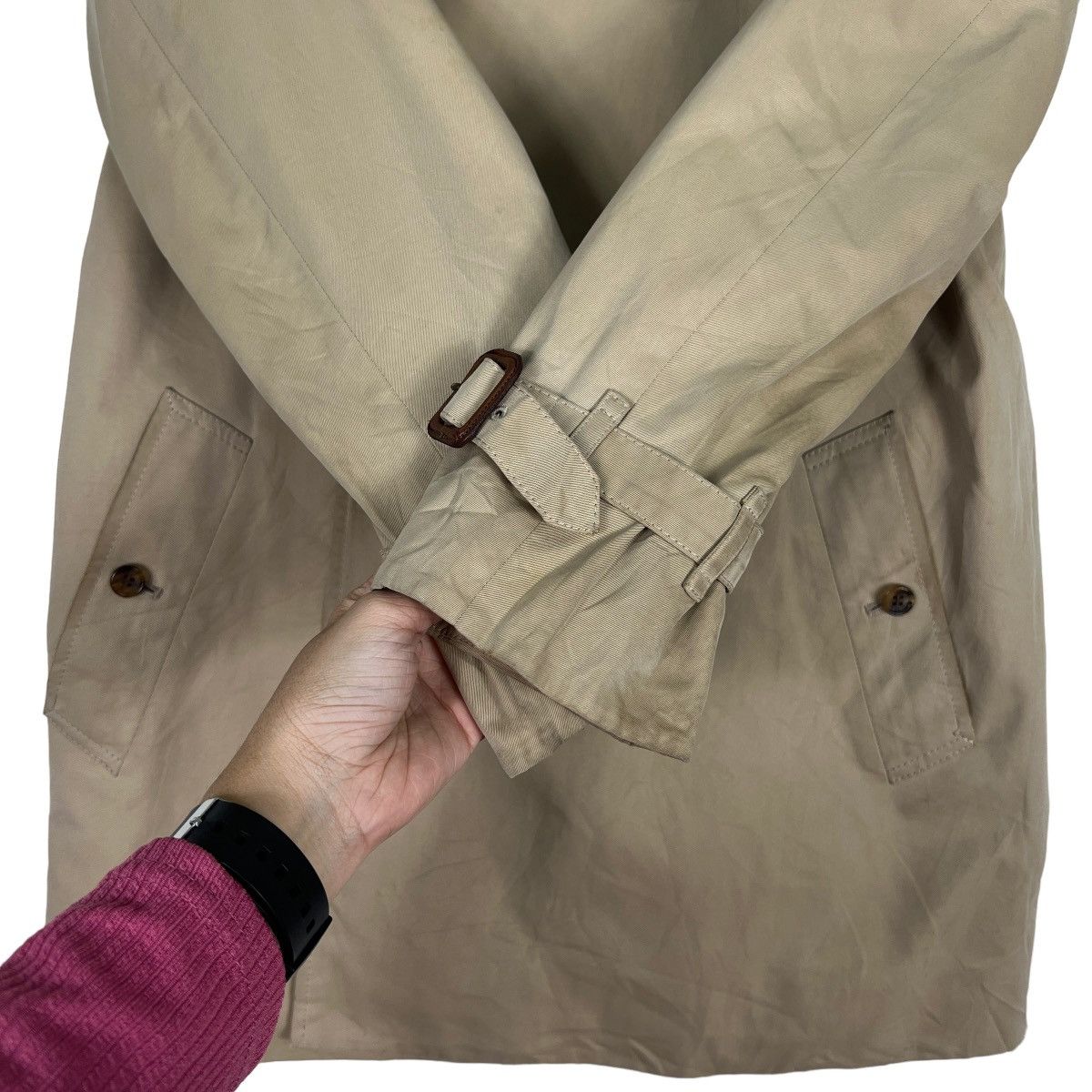 Burberry 🔥 BURBERRY LINER NOVA CHECK TRENCH COAT Size US S / EU 44-46 / 1 - 13 Thumbnail