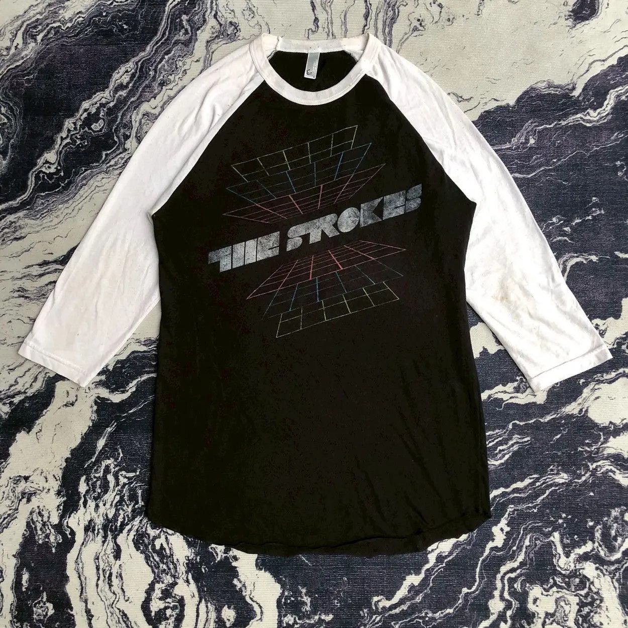 Band Tees The Strokes American Apparel Raglan Tee Size US M / EU 48-50 / 2 - 1 Thumbnail