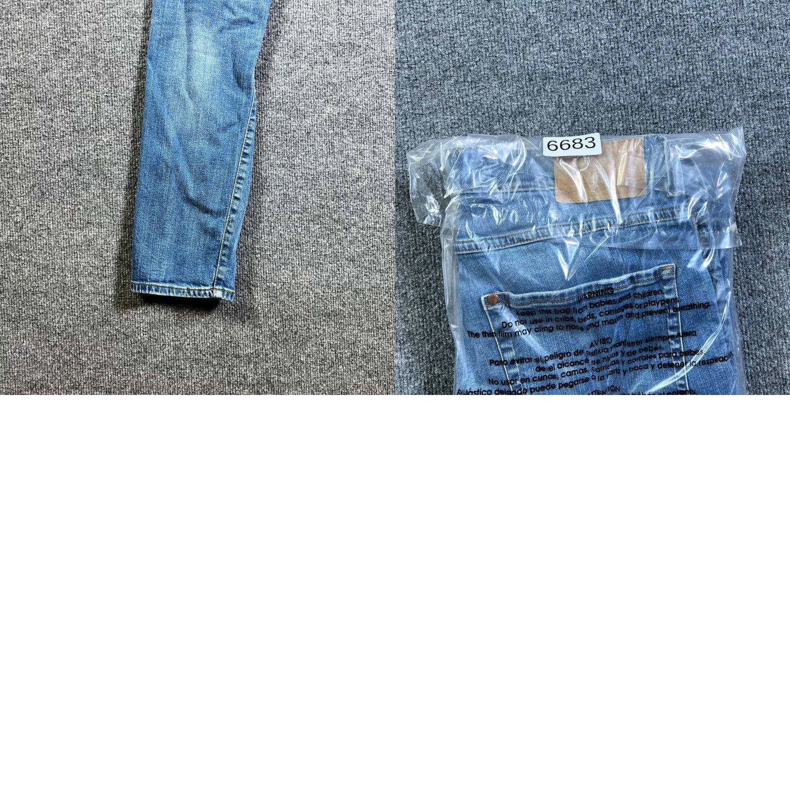 H&M H&M Jeans Men 34x32 Blue Denim Medium Wash 5-Pocket Low Waist Skinny Leg Outdoor Jeans Mens Blue 34x32 Regular Fit Typed: Jeans Size US 34 / EU 50 - 10 Thumbnail