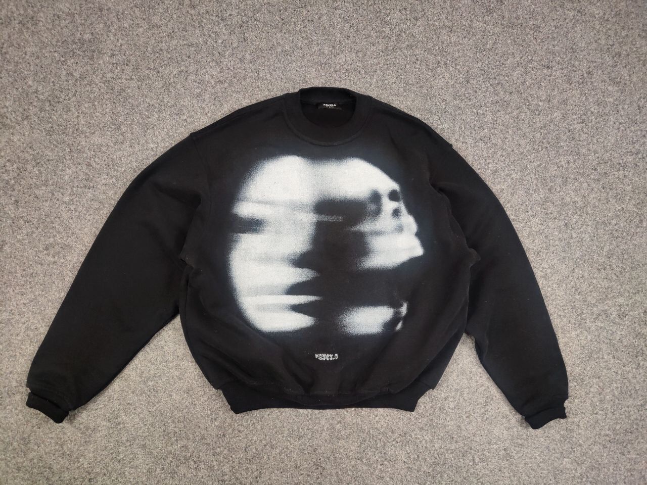 Hysteric Glamour Favela Face Graphic Sweatshirt Raf Hysteric Glamour Y2K Size US S / EU 44-46 / 1 - 14 Thumbnail