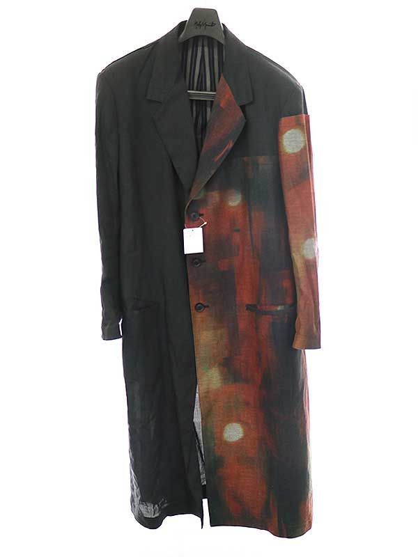 Yohji Yamamoto Yohji Yamamoto POUR HOMME 23SS Ramie Long Jacket  