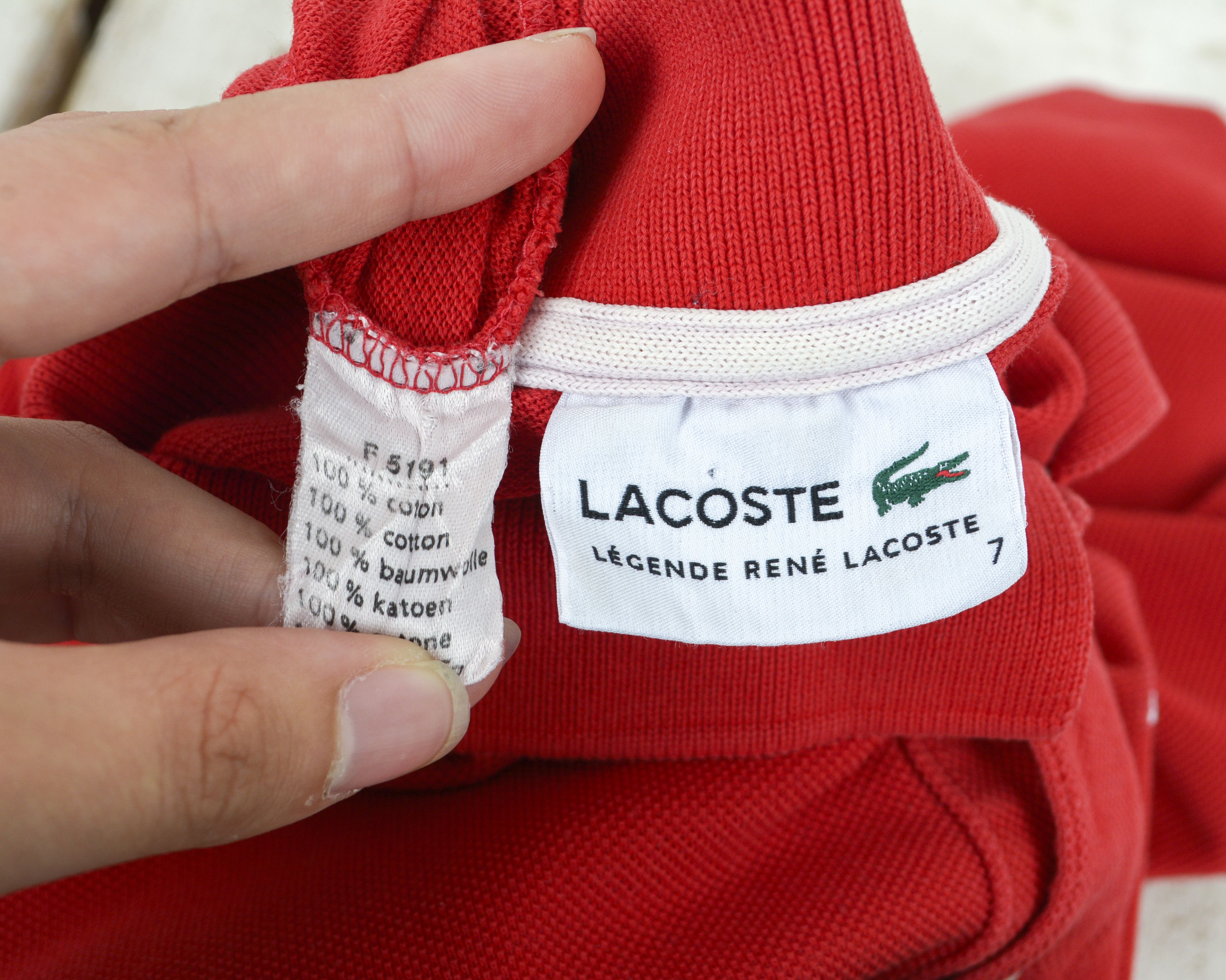Lacoste Rene FR 7 Polo Tennis Shirt 2XL Short Sleeve Frisbee Size US XXL / EU 58 / 5 - 9 Thumbnail