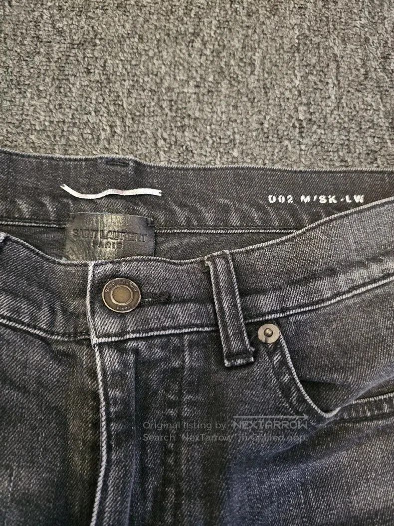 Saint Laurent Paris Saint Laurent D02 Denim Jeans. Size US 31 - 3 Thumbnail