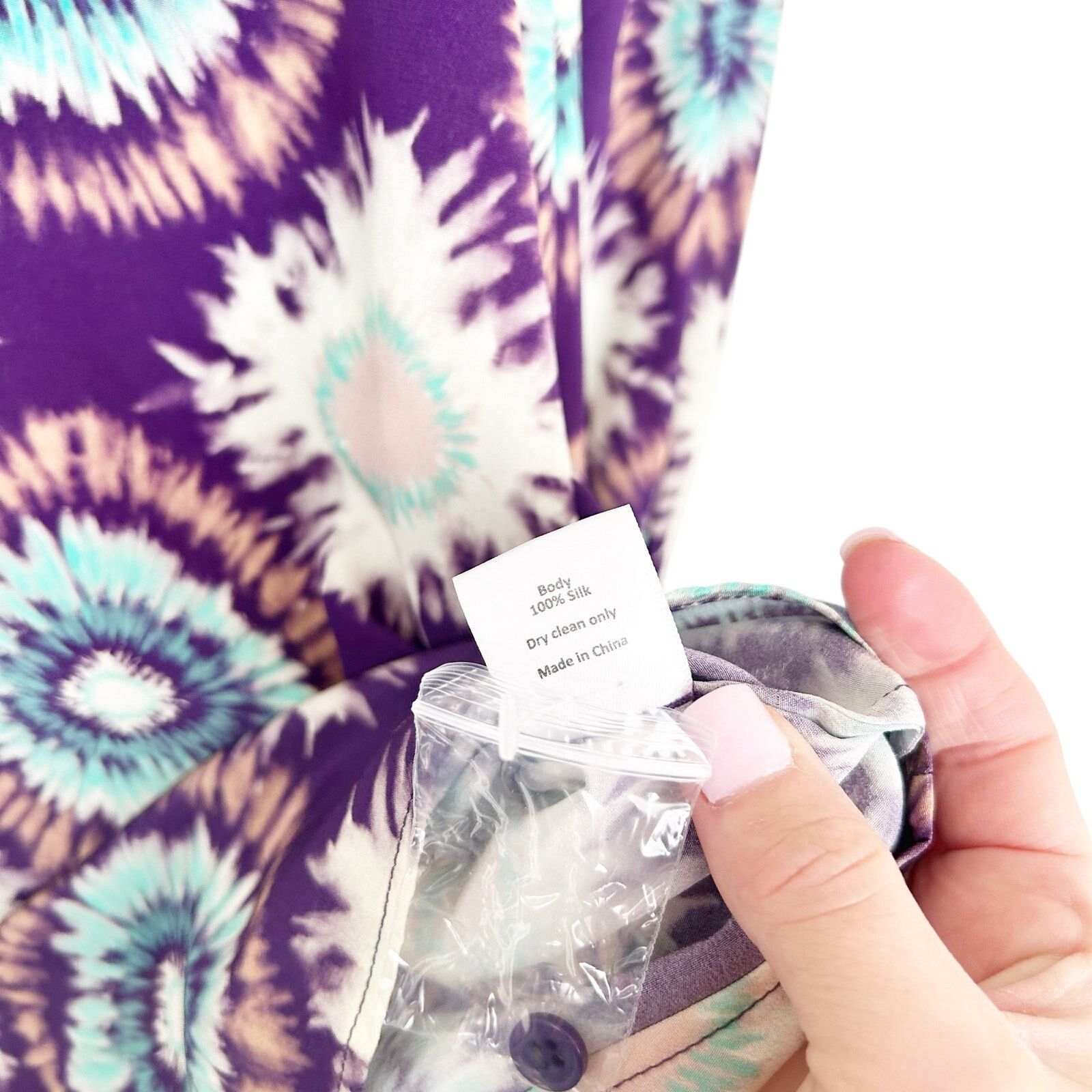 Hunter Bell Hunter Bell Finley Purple Printed Blouse Sz S Size S / US 4 / IT 40 - 5 Thumbnail